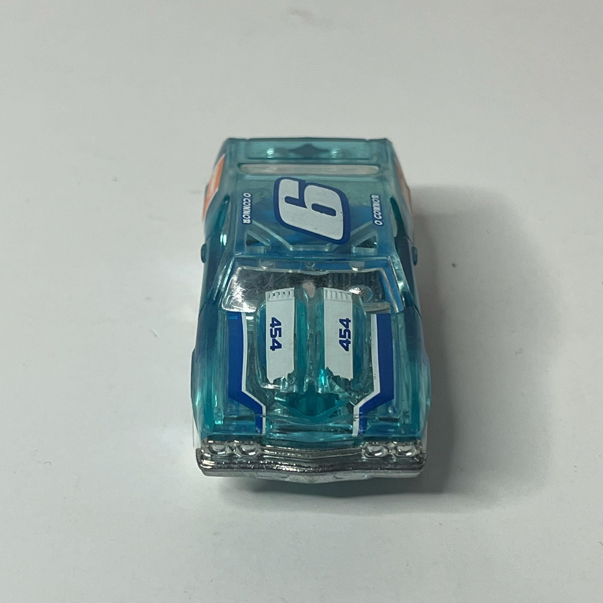 Hot Wheels 69 Chevy Chevelle X-Raycers Thrill Racers Ice Translucent Blue 6