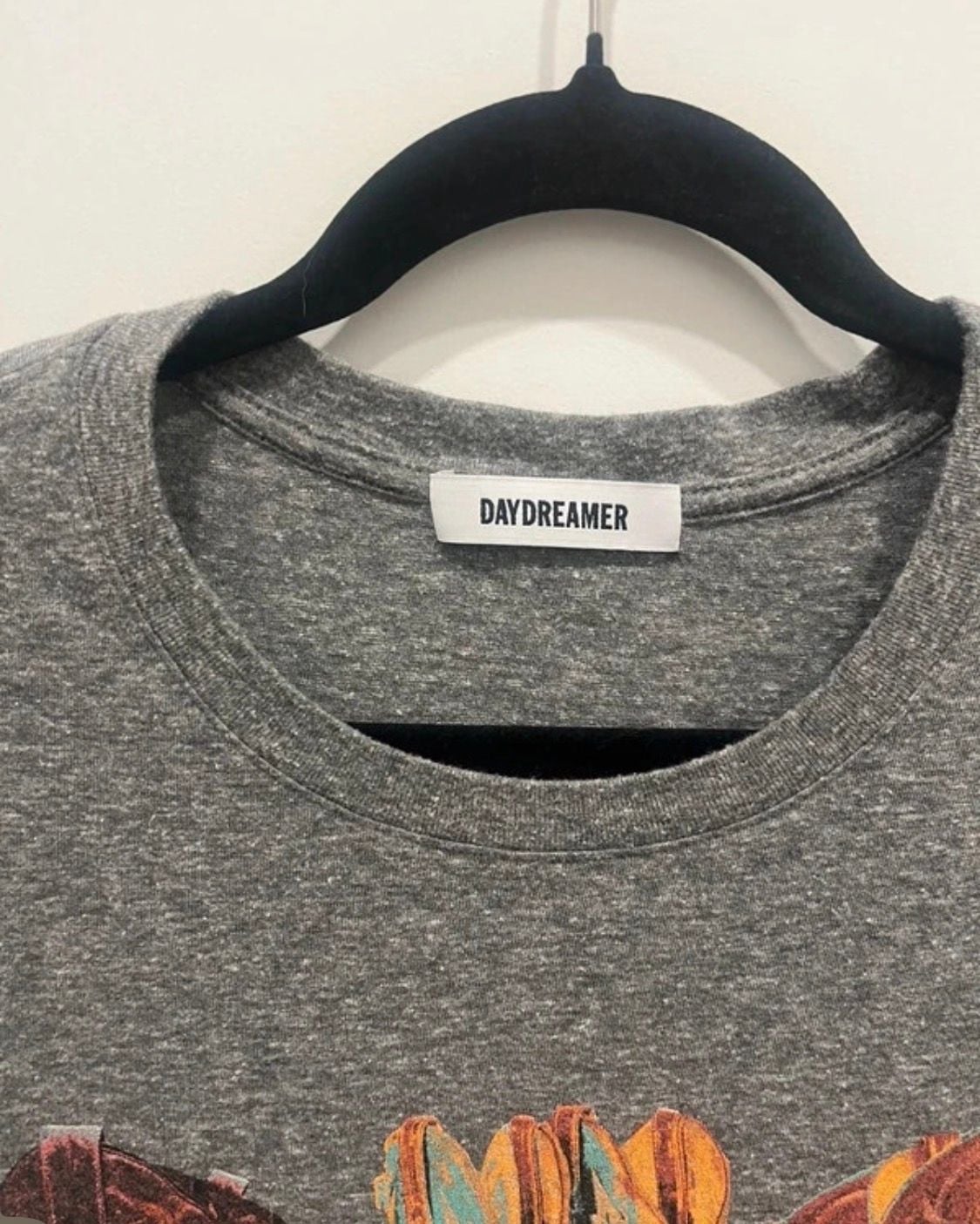 Daydreamer Kick Off Your Boots Graphic Tee Gray 4