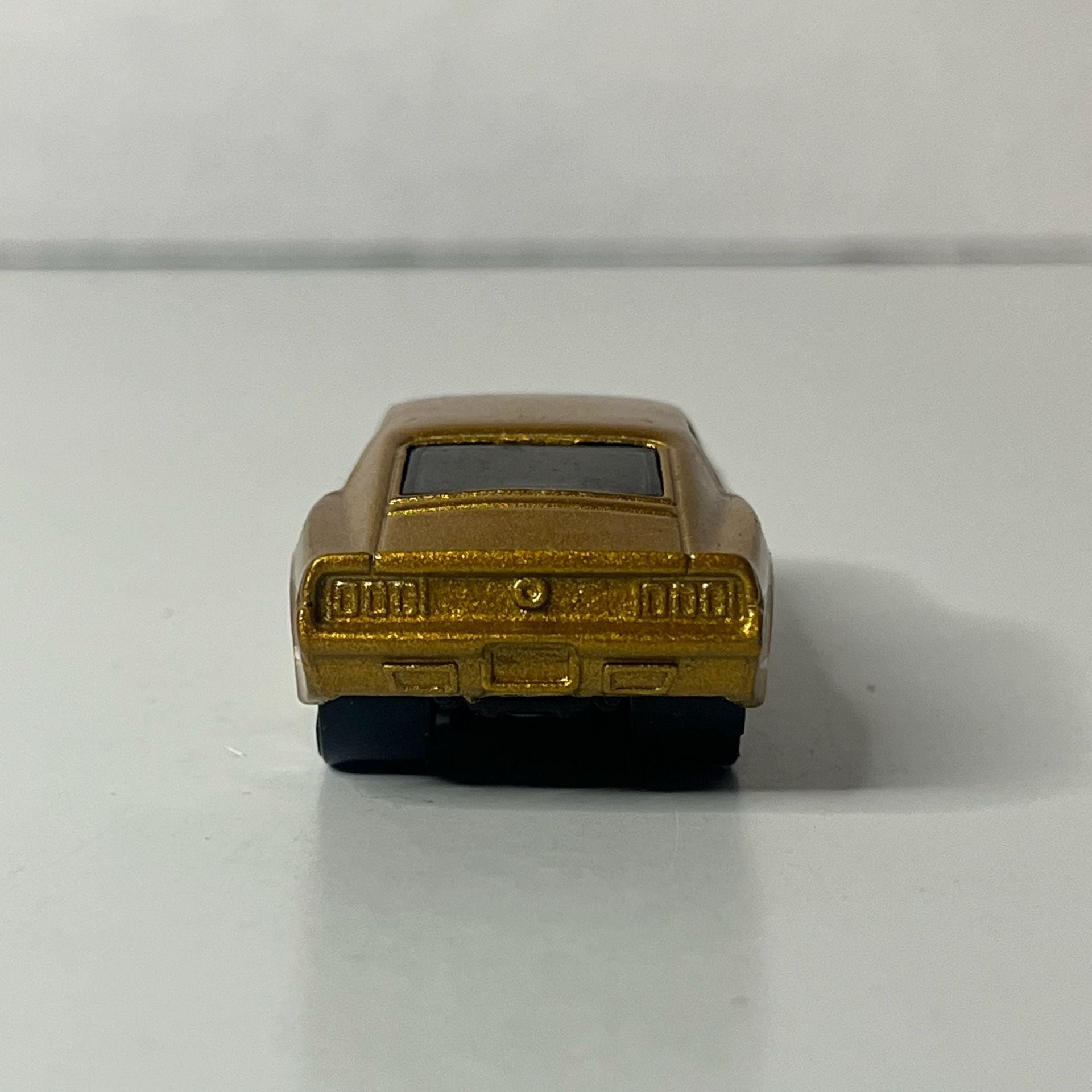 Hot Wheels 1969 Ford Mustang Gold Diecast Car 3
