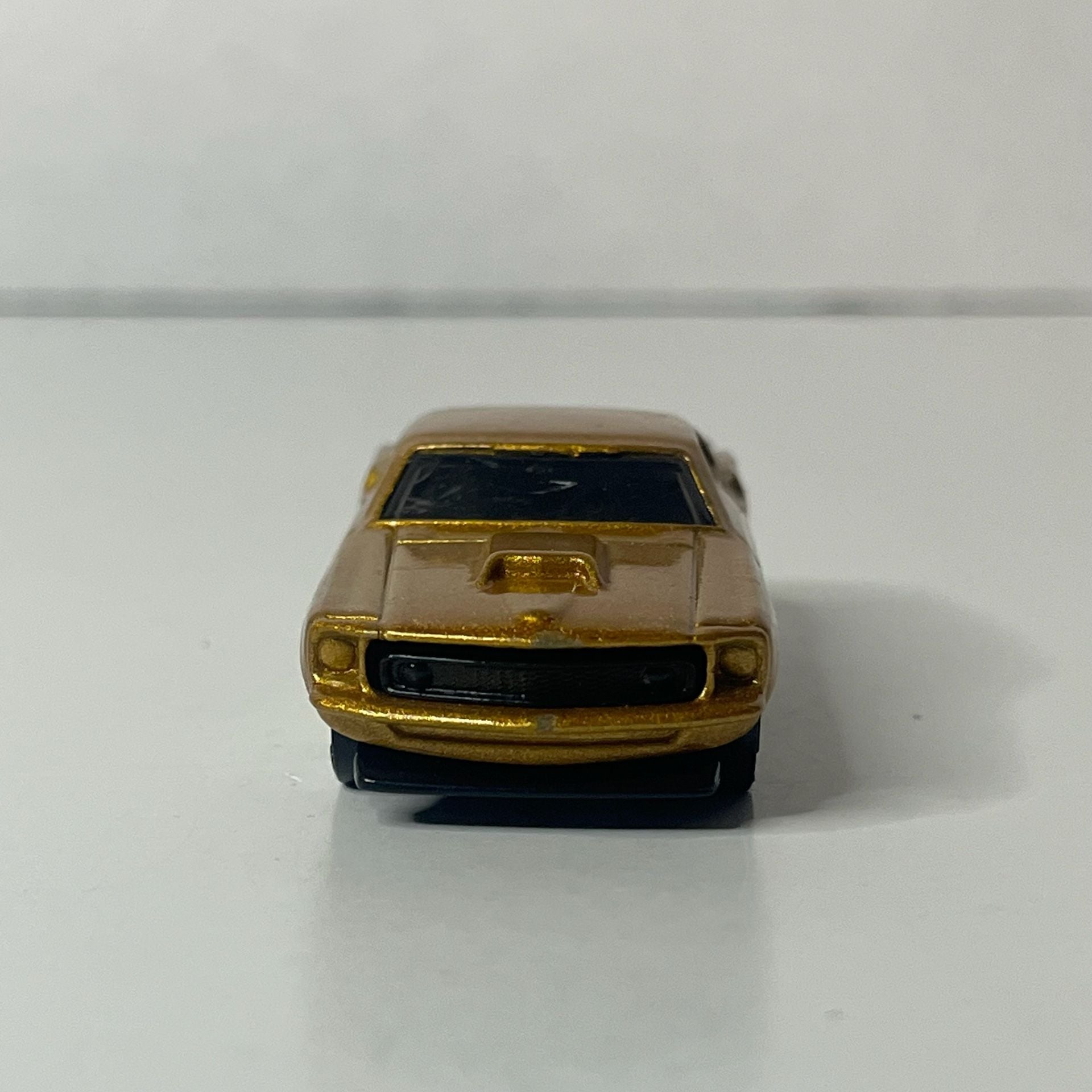 Hot Wheels 1969 Ford Mustang Gold Diecast Car 5