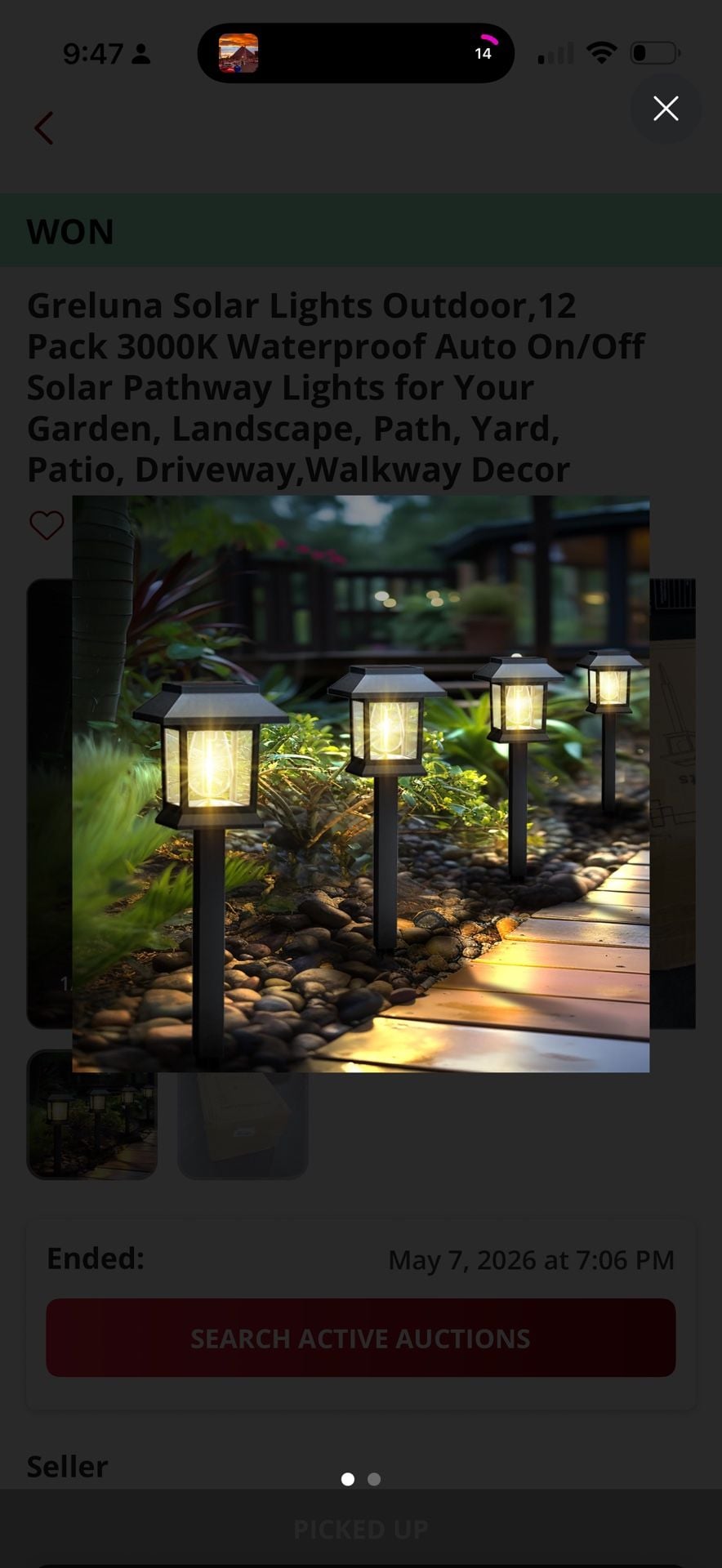 Solar Lights Outdoor 12-Pack Elegant 1
