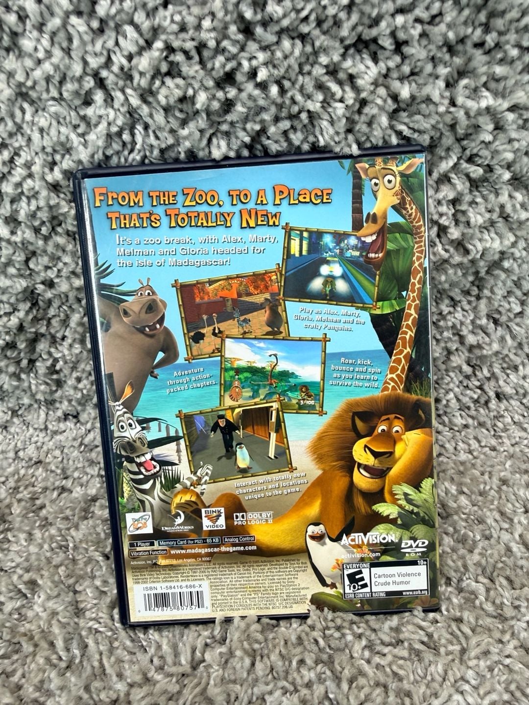 Madagascar PlayStation 2 Video Game 2