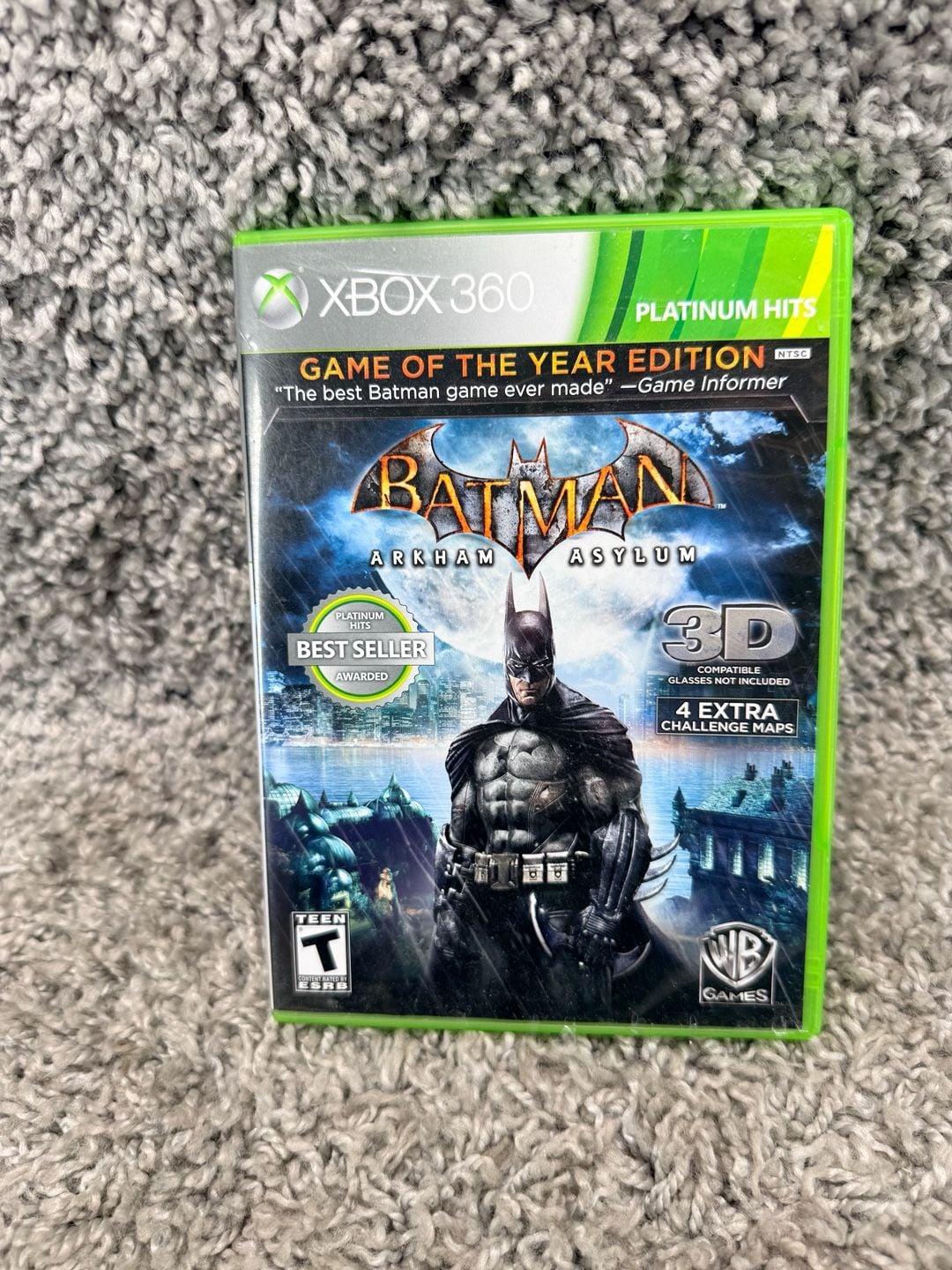 WB Games Batman Arkham Asylum Game of the Year Edition Xbox 360 1