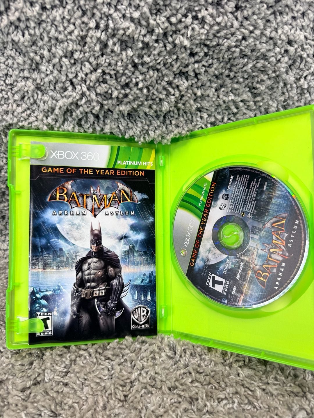 WB Games Batman Arkham Asylum Game of the Year Edition Xbox 360 3