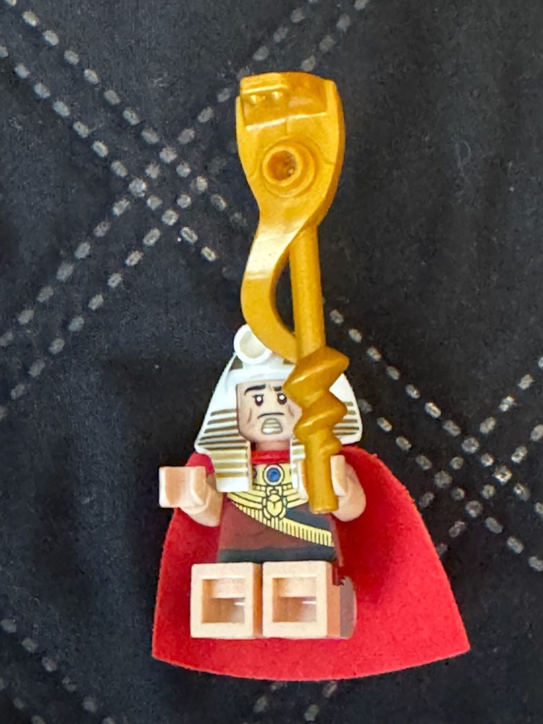 LEGO Batman Movie Minifigure Lot - Batman with Grapple Gun & King Tut w/ Staff 6