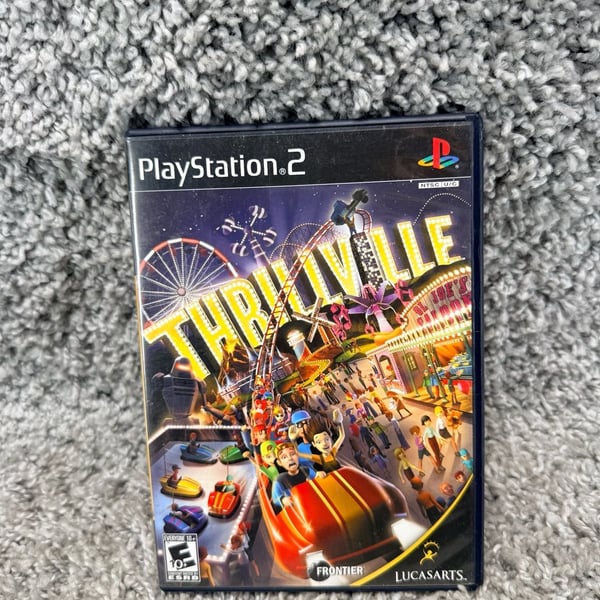 LucasArts Thrillville PlayStation 2 Video Game CIB