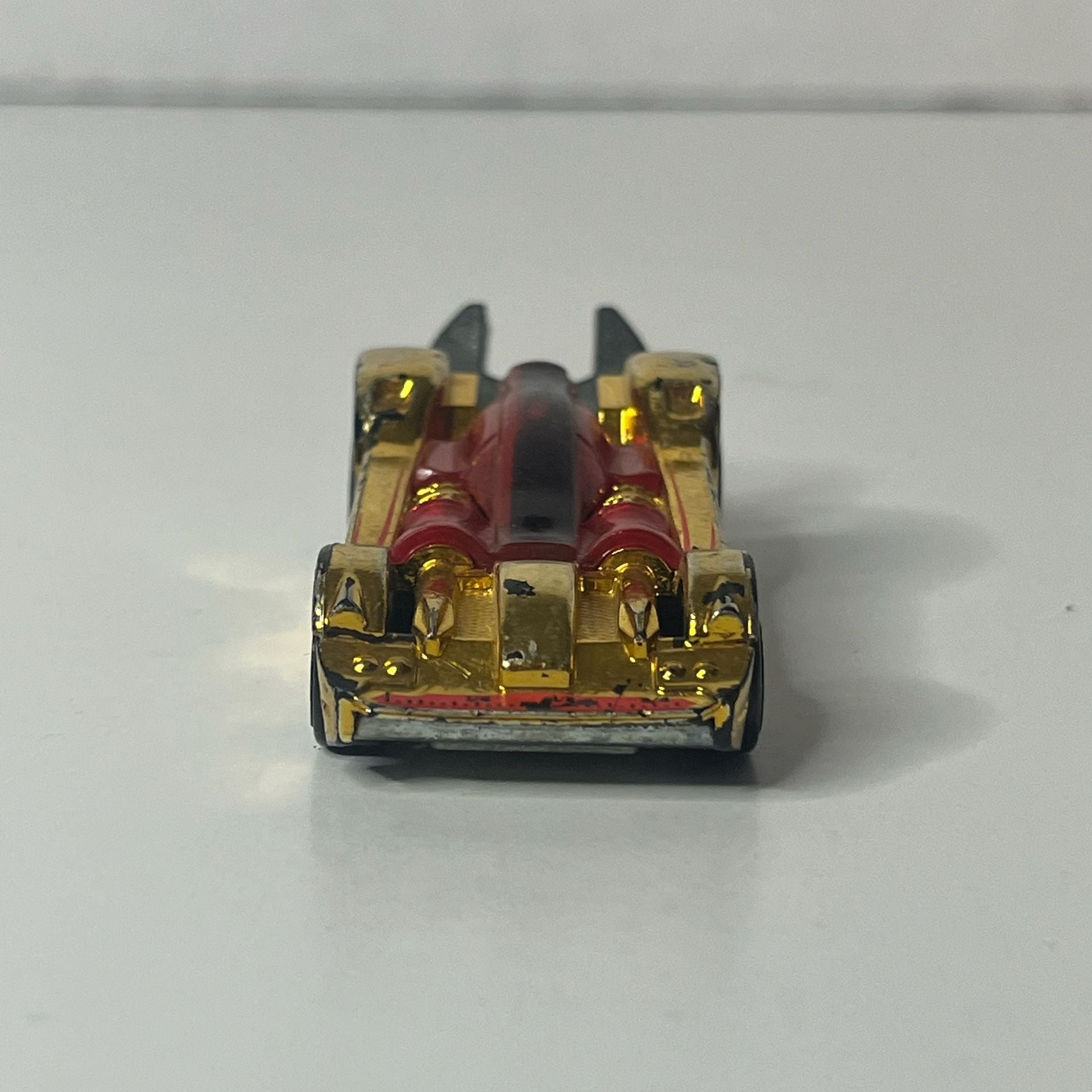 Hot Wheels Tooligan Gold Chrome Wrench Diecast Toy Car 5