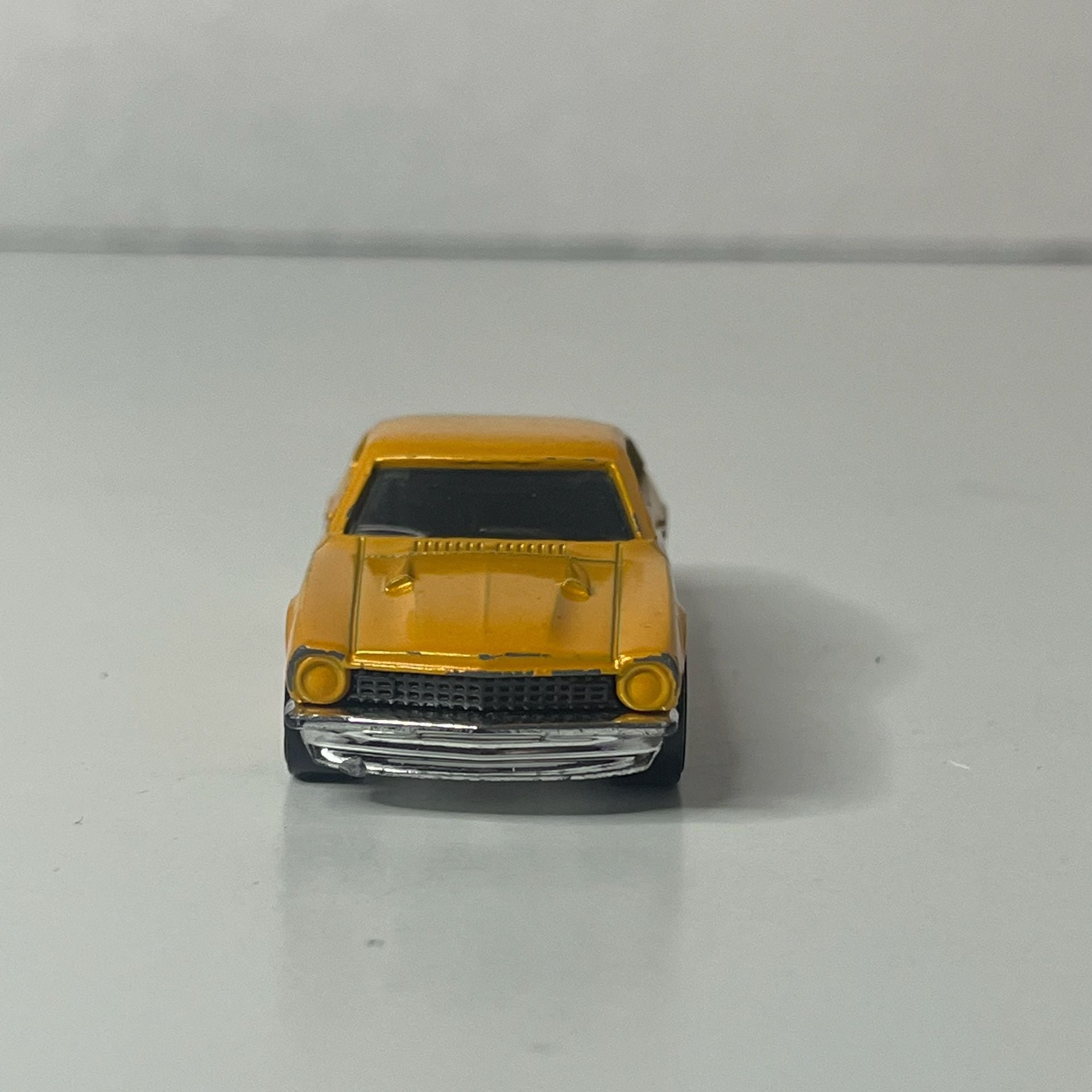 Hot Wheels 71 Maverick Grabber Yellow Flames Diecast Car 5