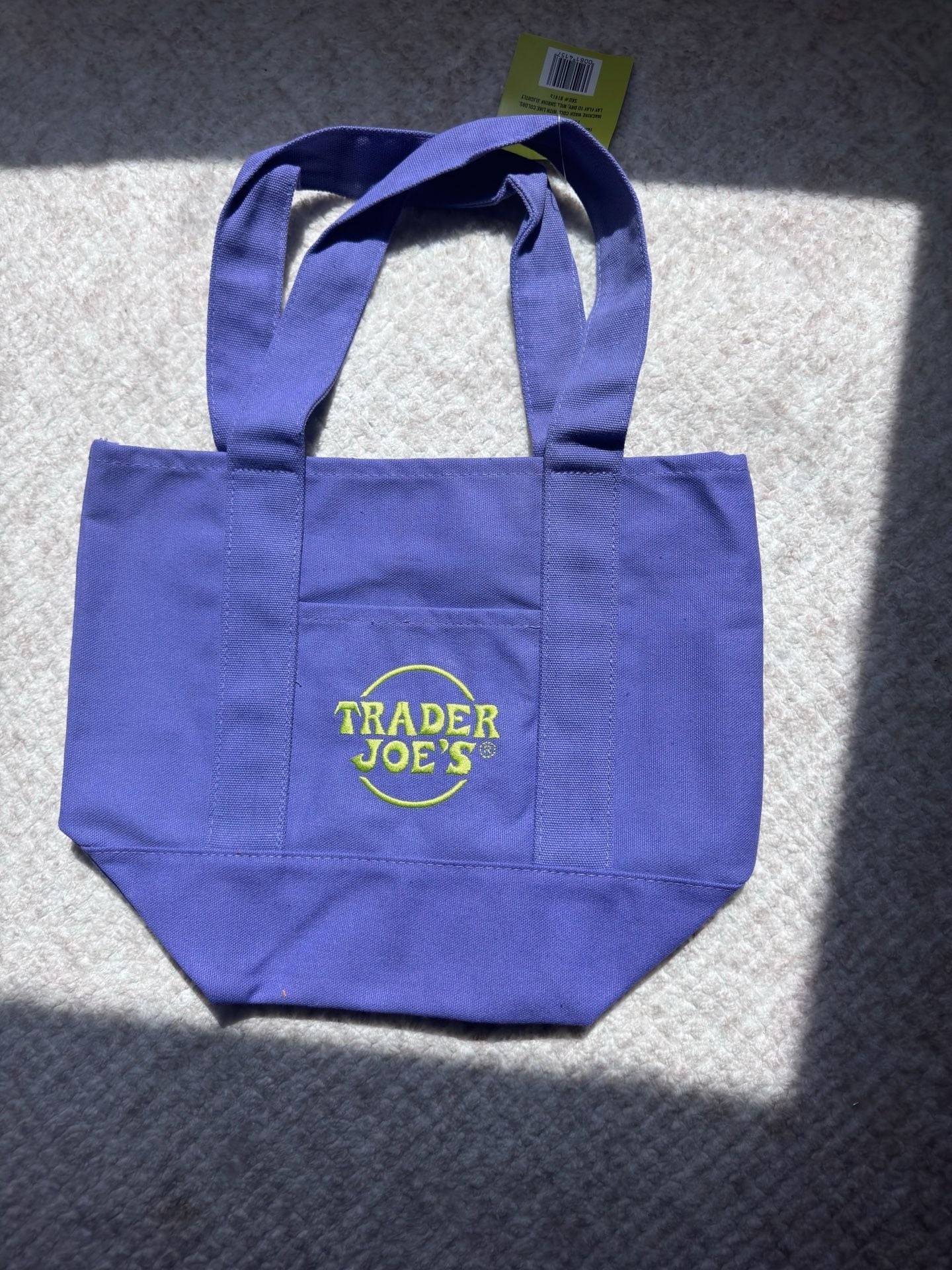 Trader Joe's Trick-Or-Treat Canvas Tote Bag Set of 4 5