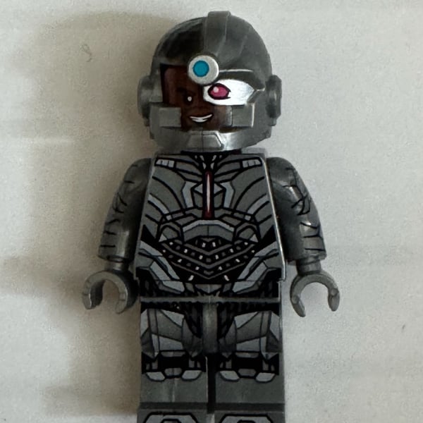 Lego DC Justice League Cyborg Minifigure DCEU Blaster Arm