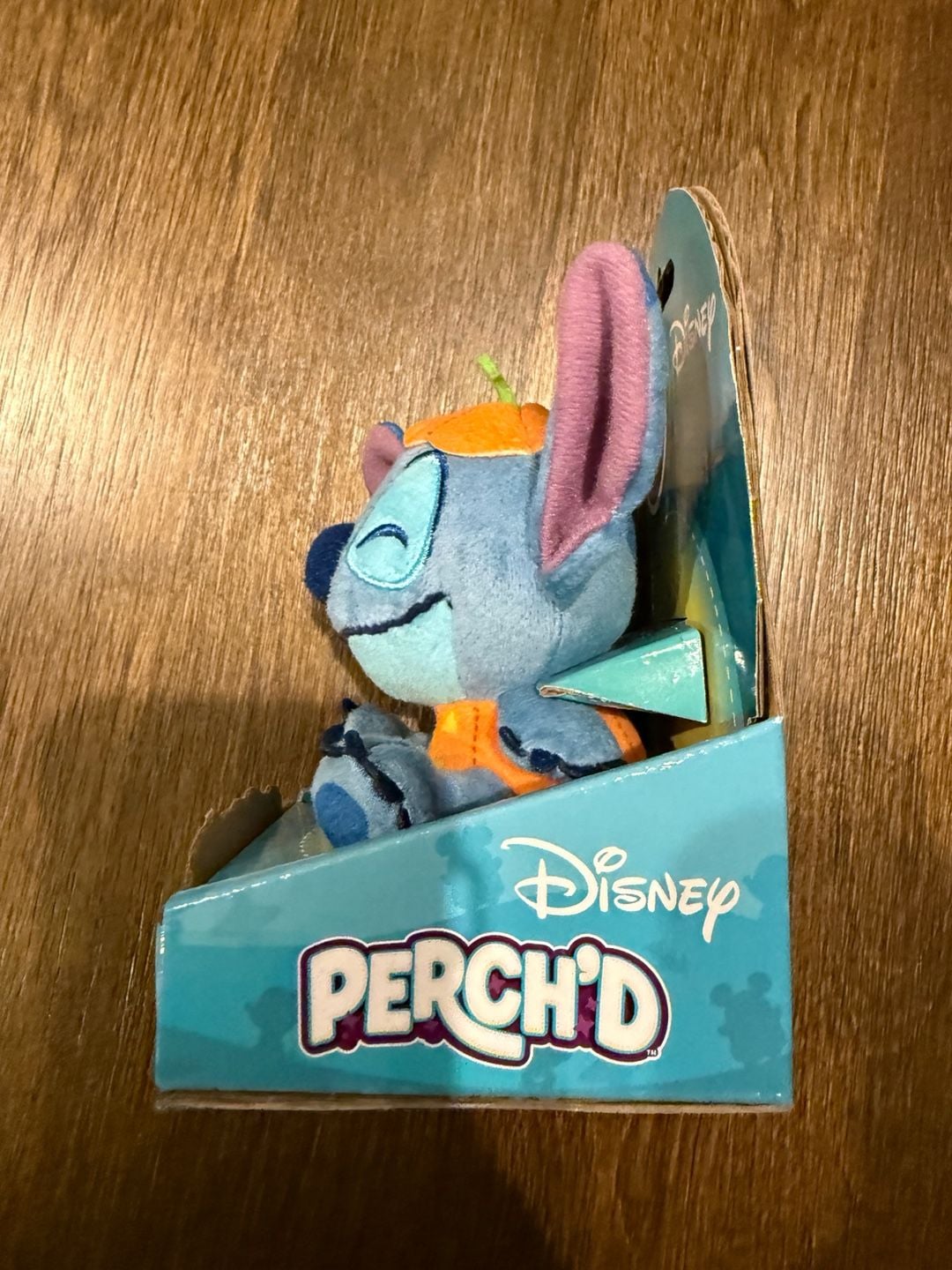 Disney Stitch Perch'D Pumpkin Shoulder Plush 2