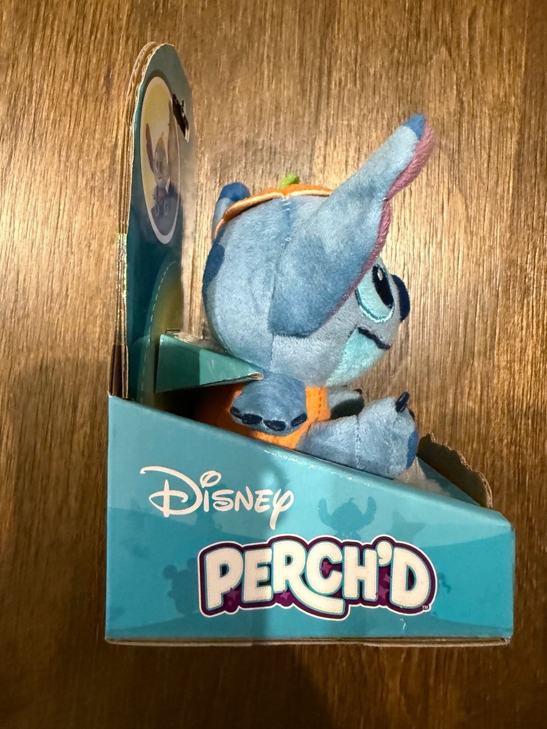 Disney Stitch Perch'D Pumpkin Shoulder Plush 3