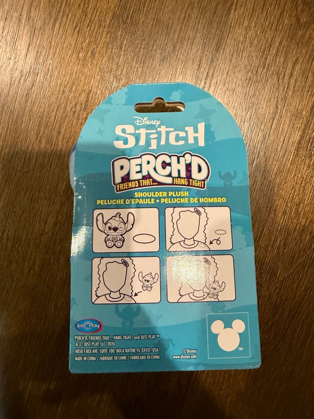 Disney Stitch Perch'D Pumpkin Shoulder Plush 4