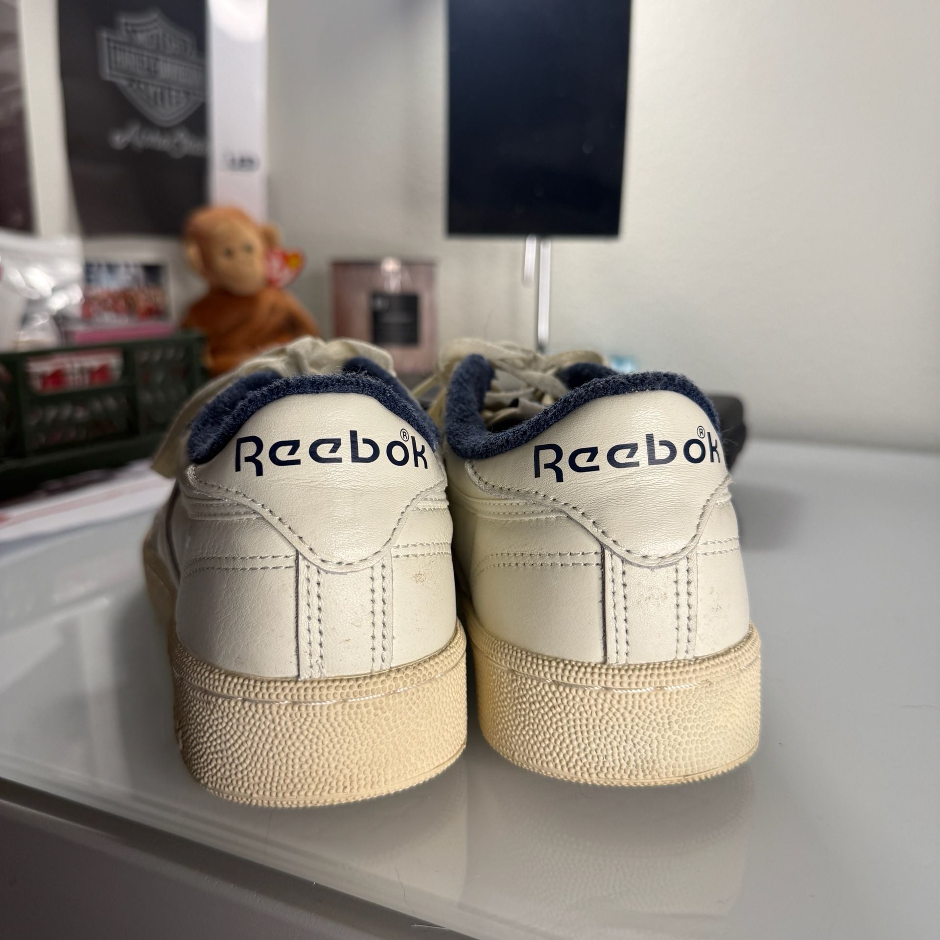 Reebok Club C 85 Size 7 Vintage Chalk White Sneakers With Box 7