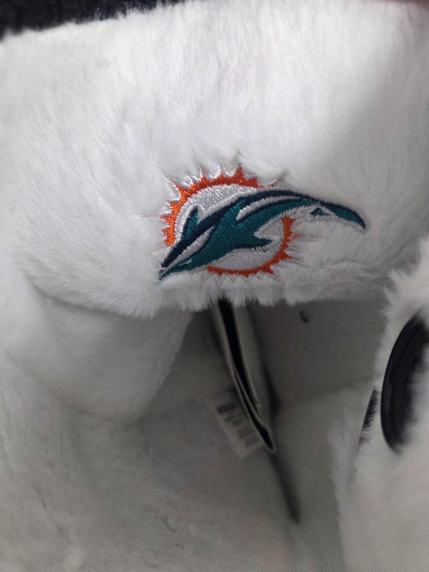 NFL Miami Dolphins Knit Button Boots Black 11