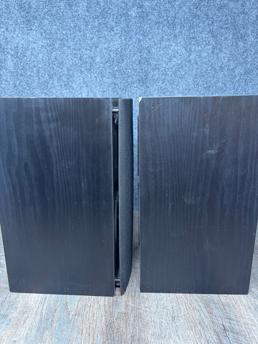 KLIPSCH SYNERGY SB-1 BOOKSHELF SPEAKERS BLACK PAIR 8-OHMS 75 WATTS TESTED WORKS 11