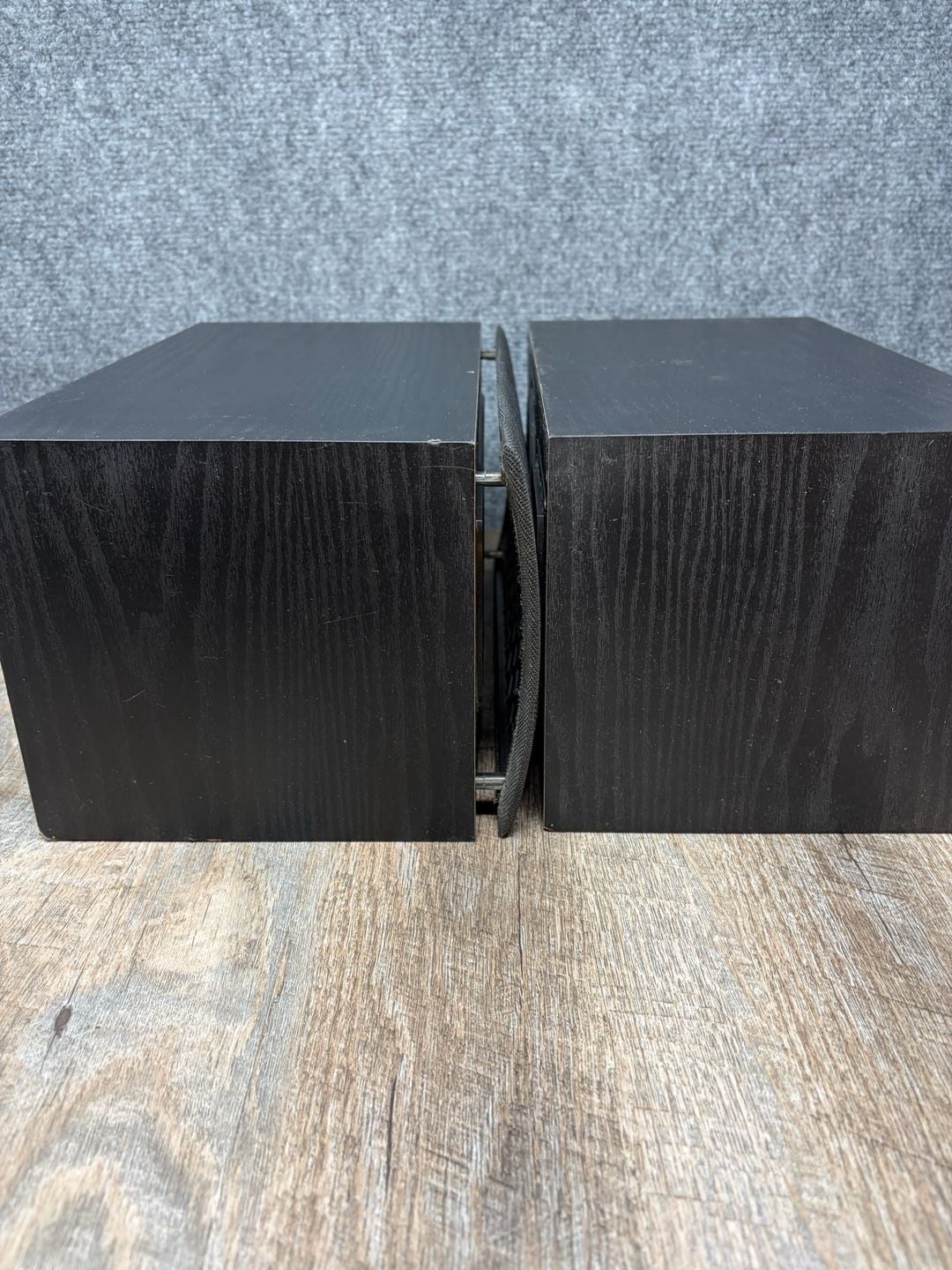 KLIPSCH SYNERGY SB-1 BOOKSHELF SPEAKERS BLACK PAIR 8-OHMS 75 WATTS TESTED WORKS 12