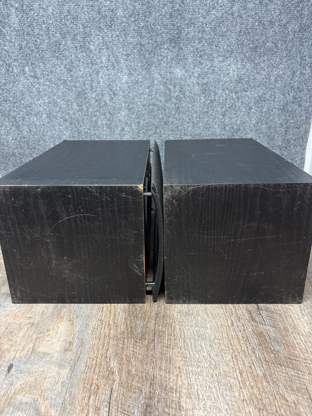 KLIPSCH SYNERGY SB-1 BOOKSHELF SPEAKERS BLACK PAIR 8-OHMS 75 WATTS TESTED WORKS 13