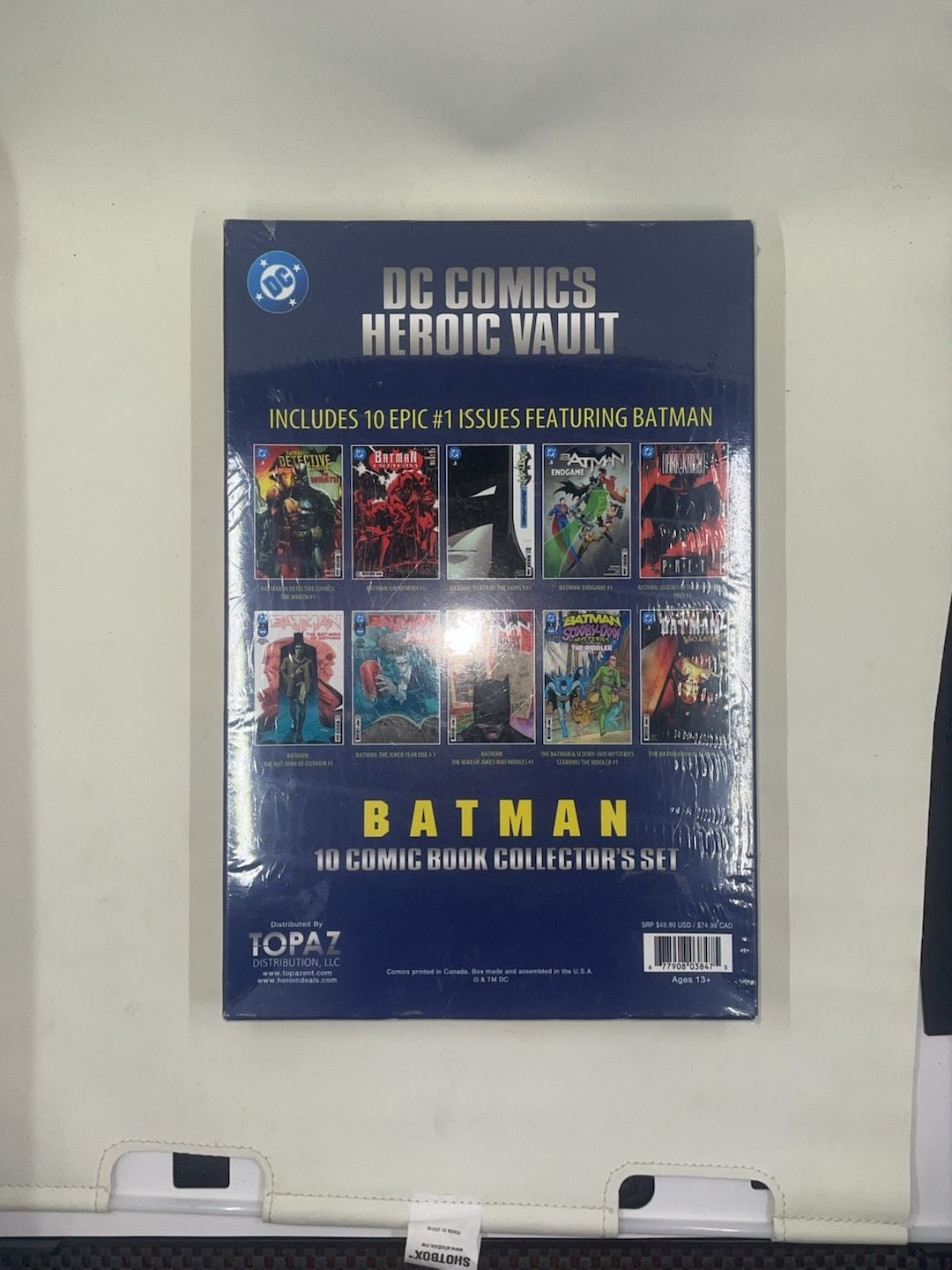 DC Comics Heroic Vault Batman Series Volume 2 10 Comic Book Collector's Set 2