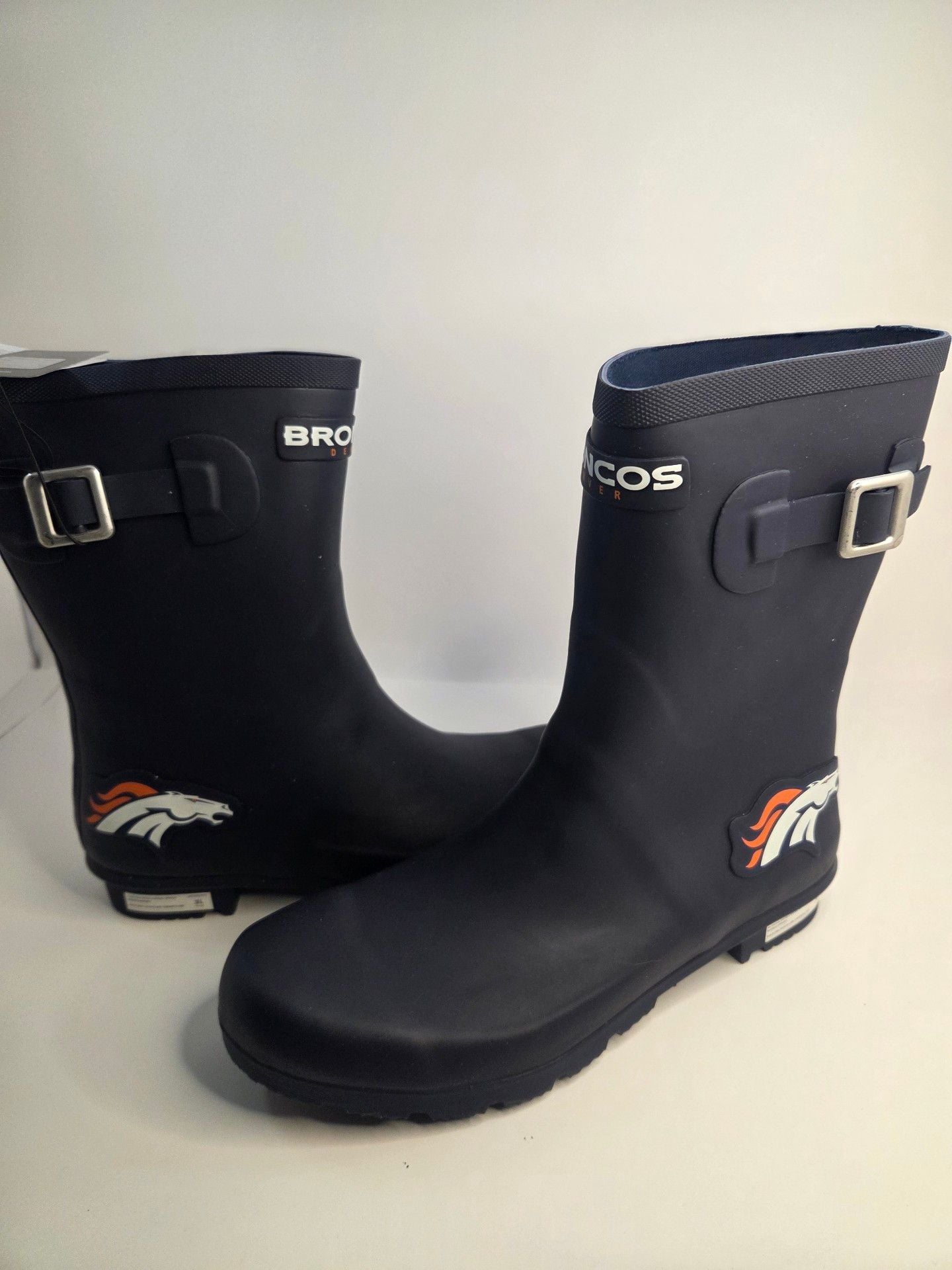 FOCO Denver Broncos Storm Ready Rain Boot 2