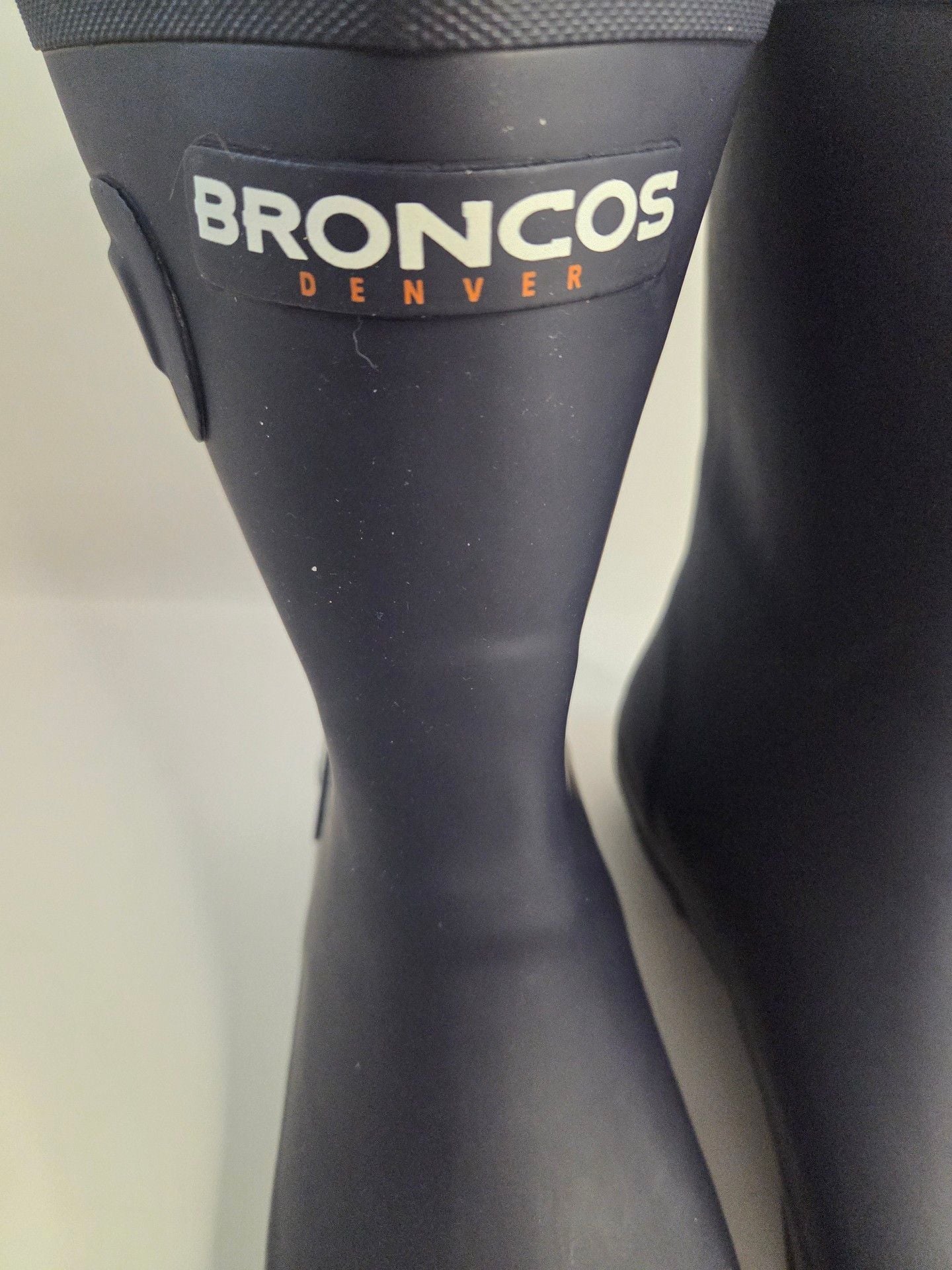 FOCO Denver Broncos Storm Ready Rain Boot 3