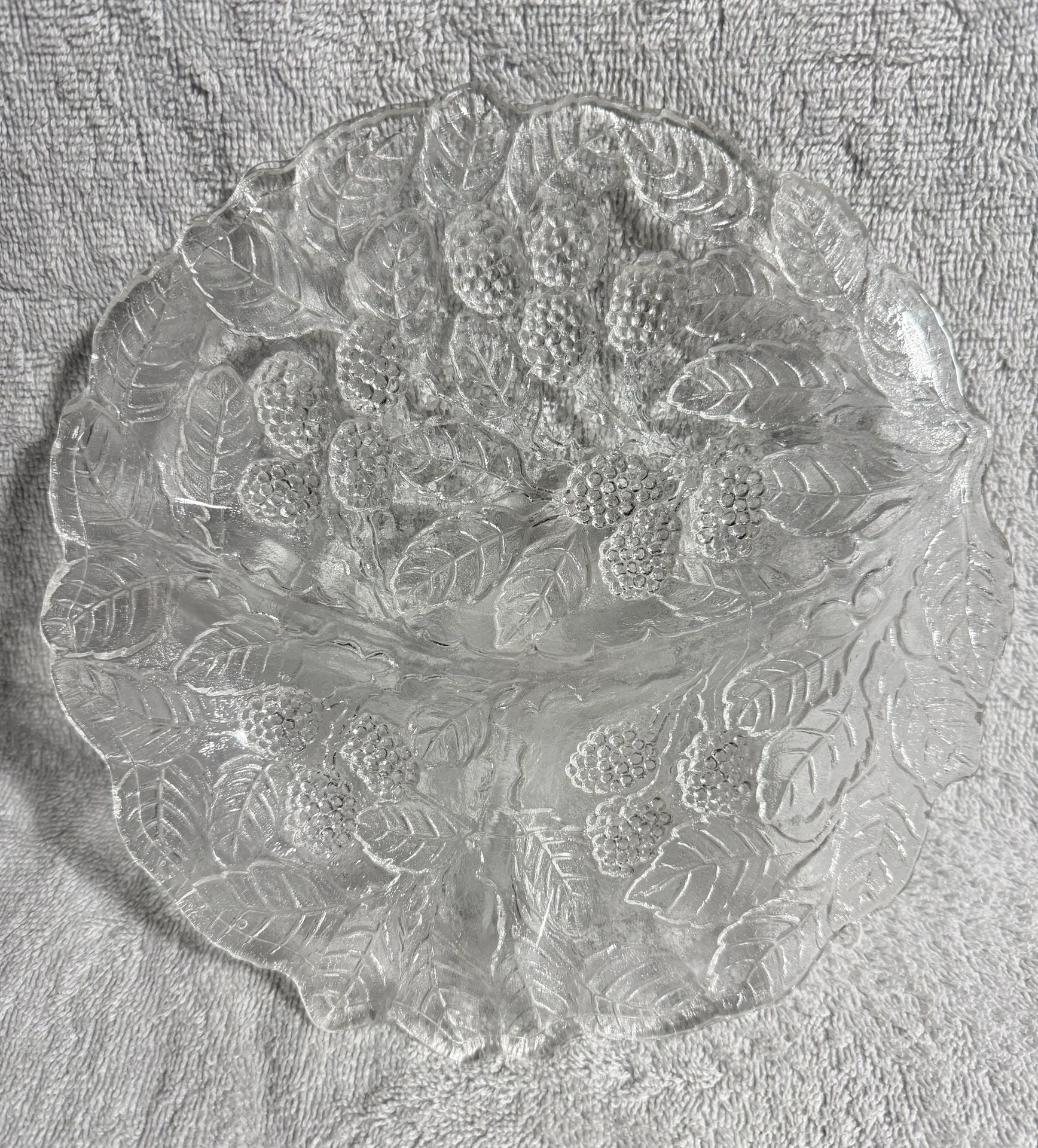 Indiana Glass Loganberry Divided Dish 1