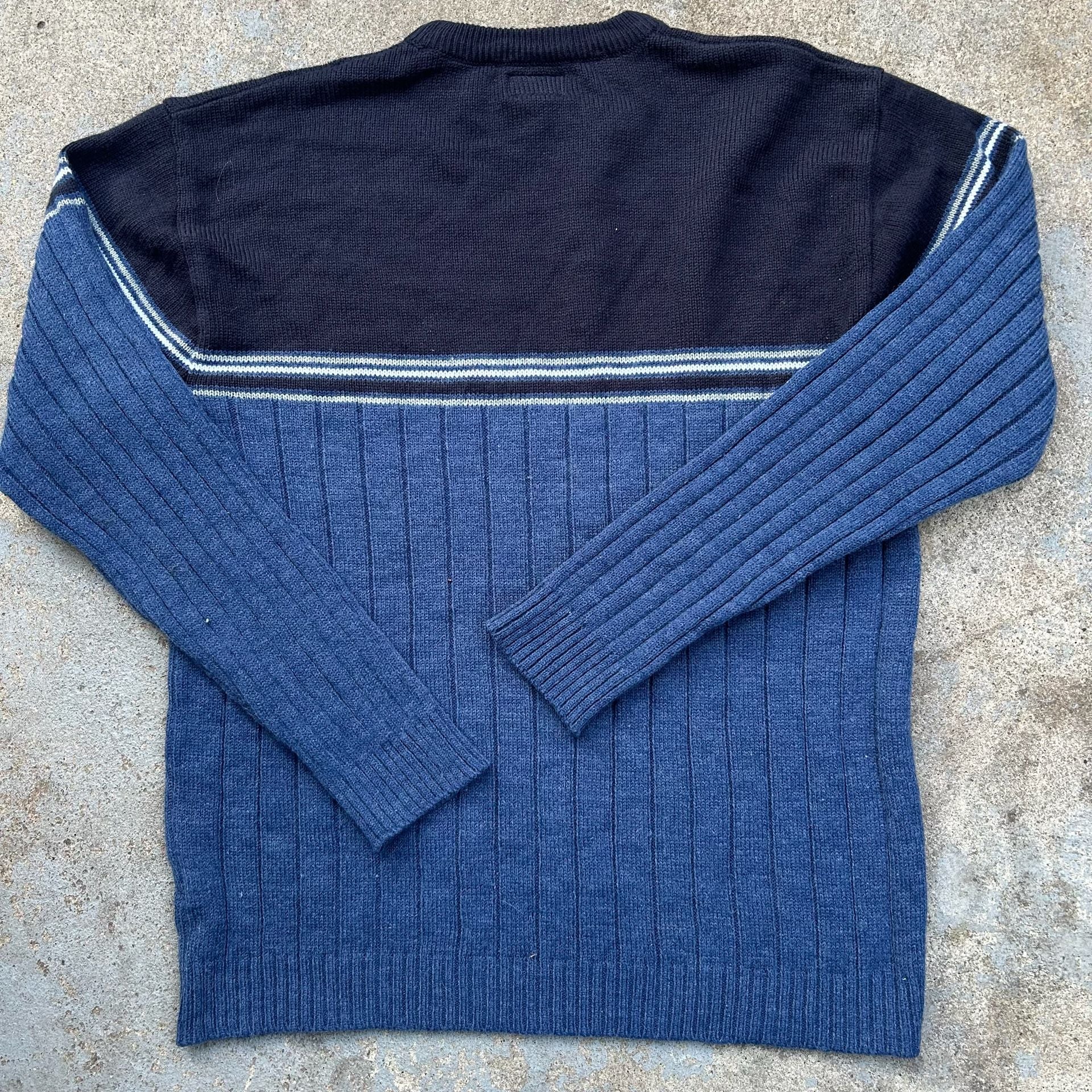 Y2K Point Zero Type Sweater Striped 3