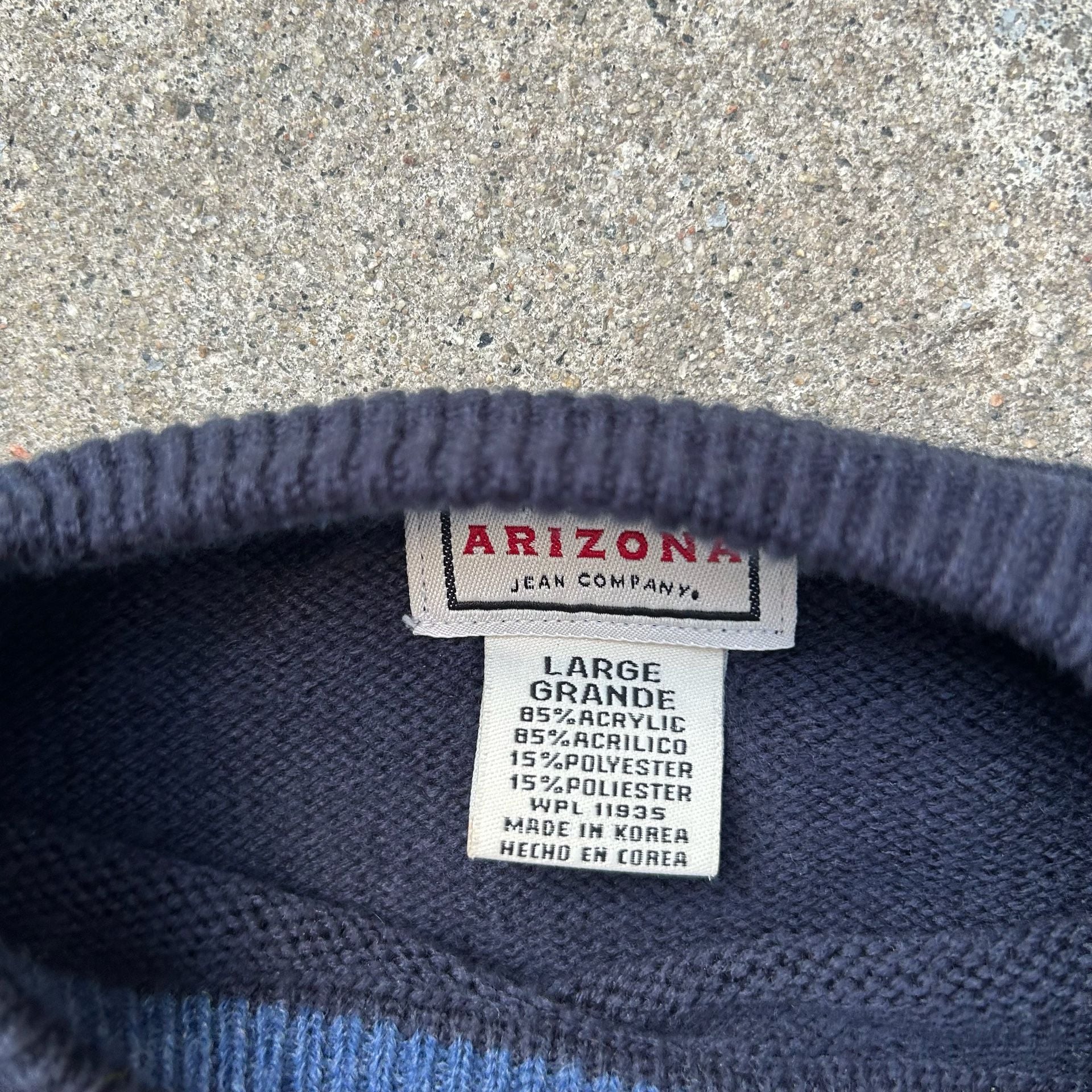 Y2K Point Zero Type Sweater Striped 4
