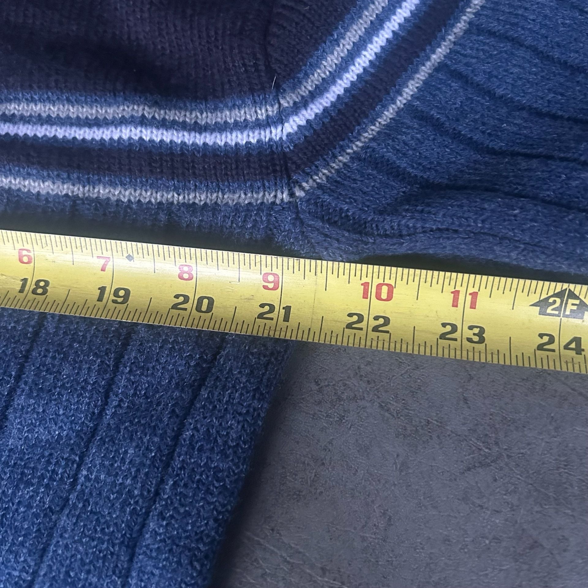 Y2K Point Zero Type Sweater Striped 5