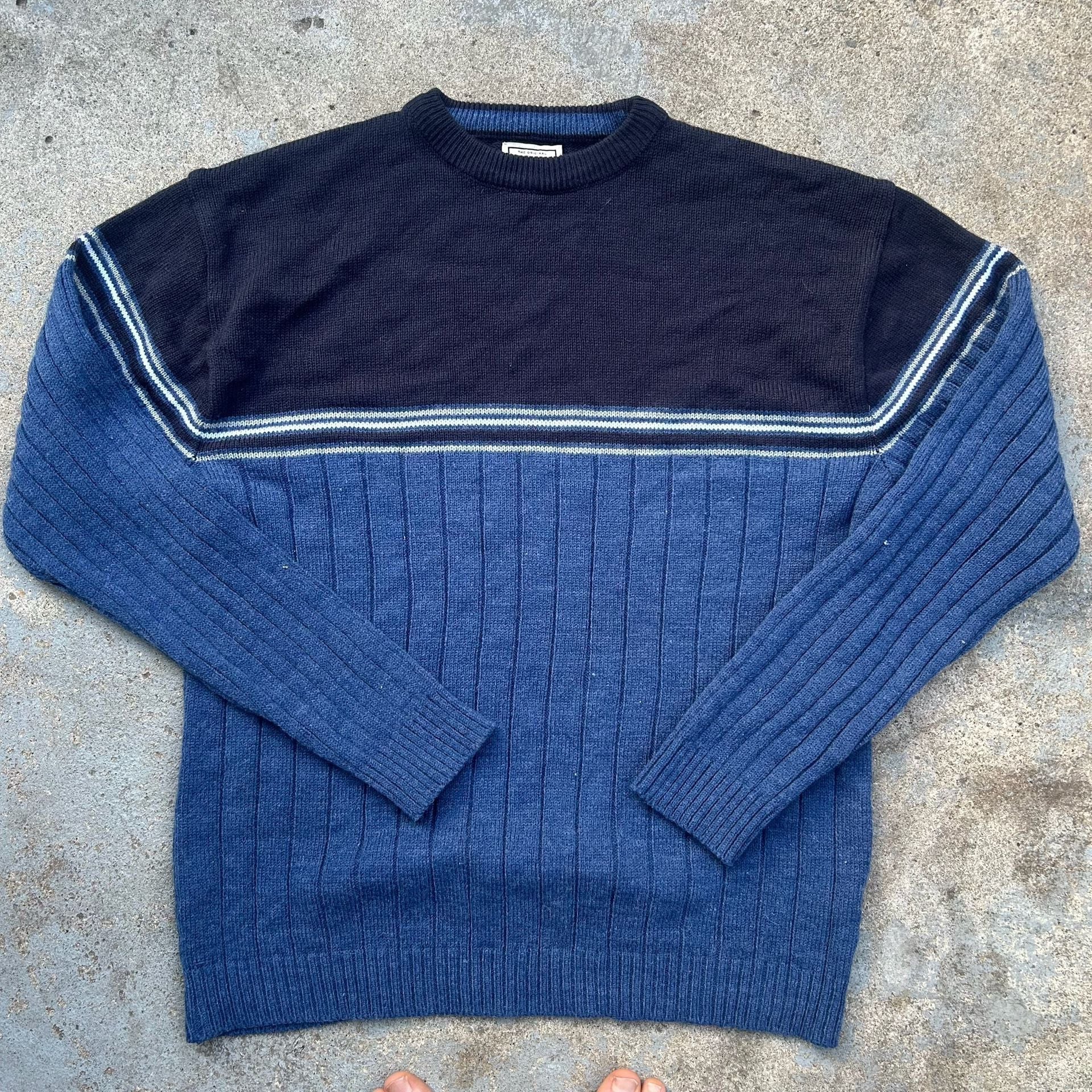 Y2K Point Zero Type Sweater Striped 2