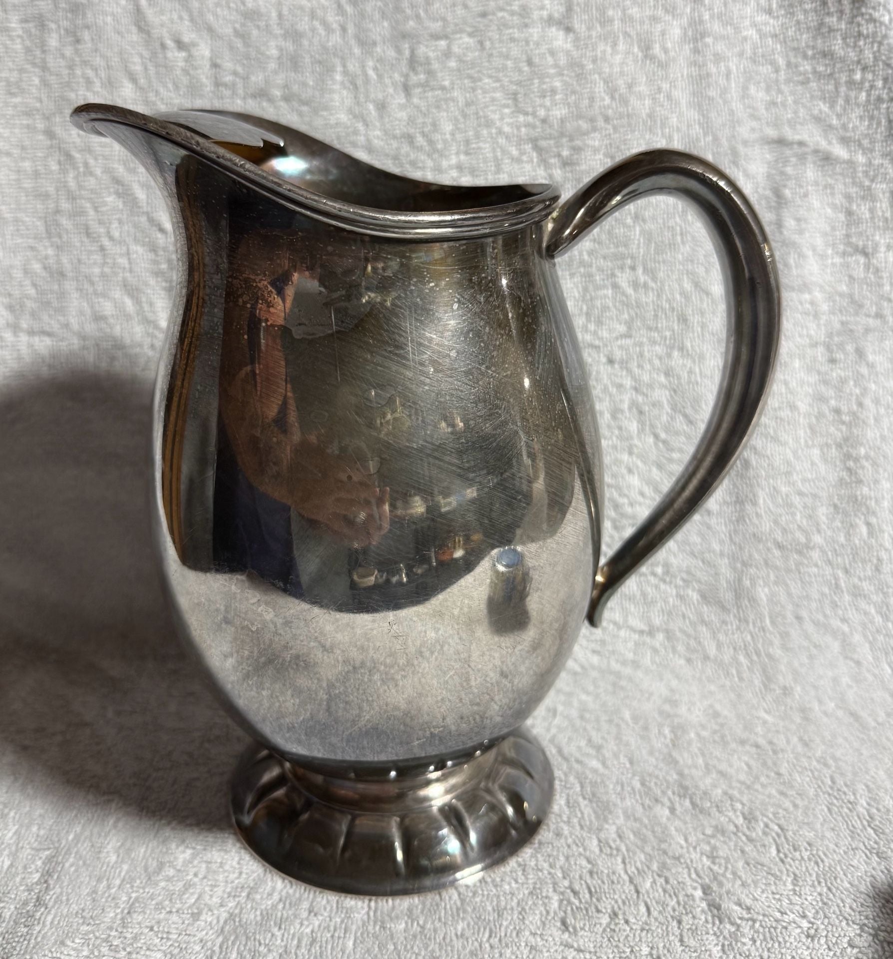 Eichwald Quadruple Plate Gloriana Silver Plated Pitcher 1