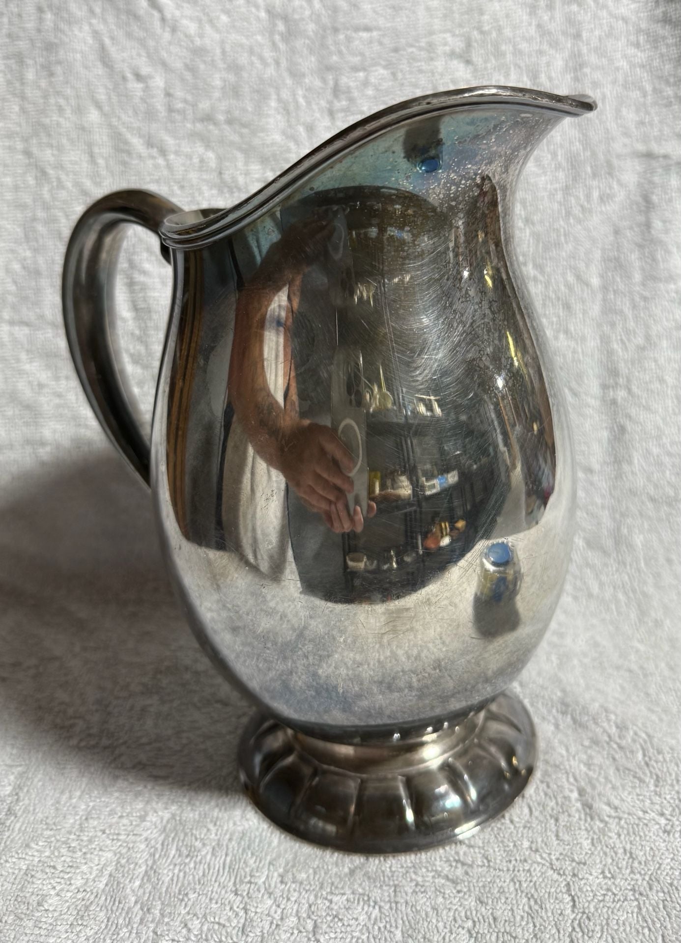 Eichwald Quadruple Plate Gloriana Silver Plated Pitcher 5