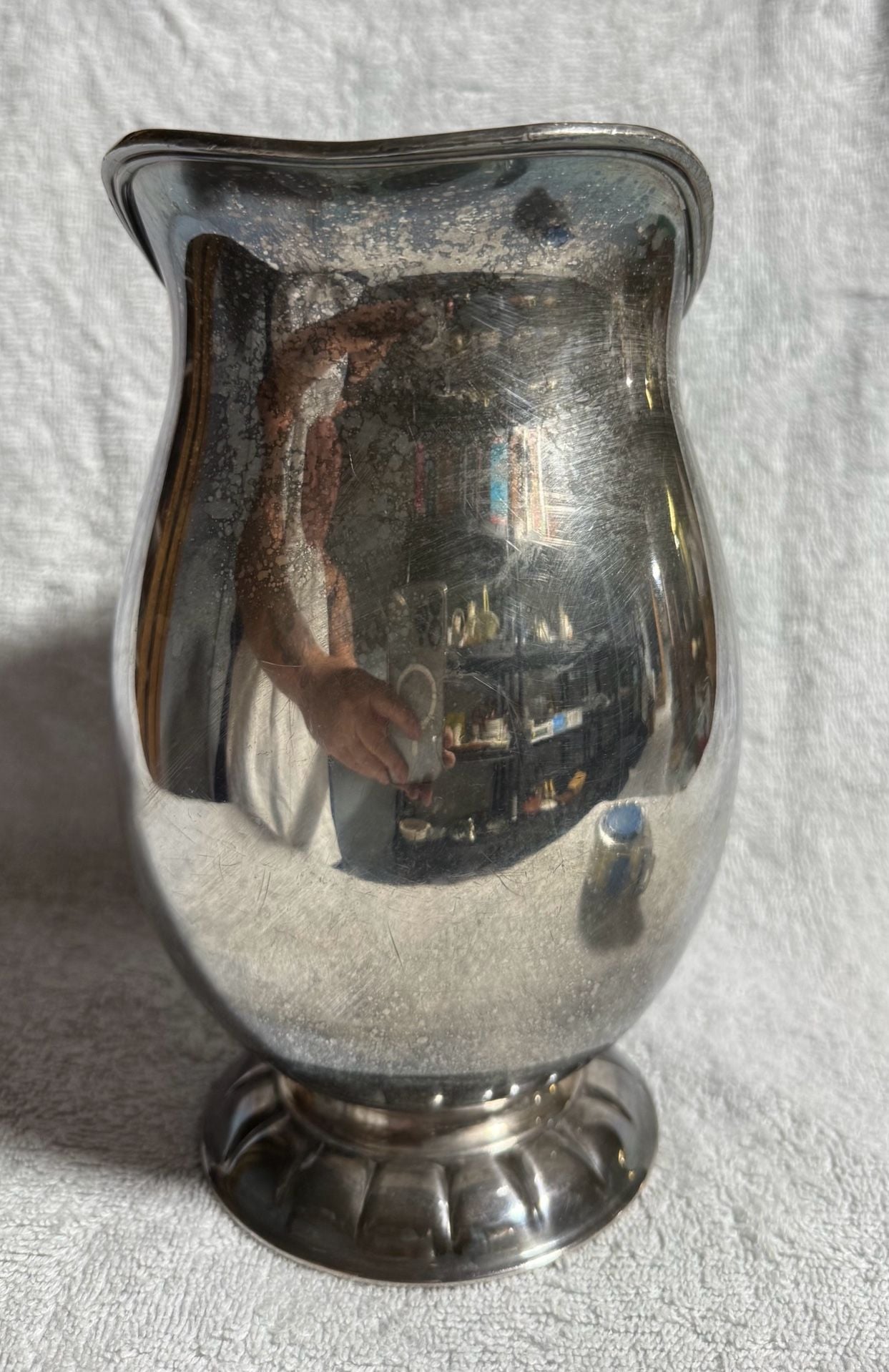 Eichwald Quadruple Plate Gloriana Silver Plated Pitcher 6