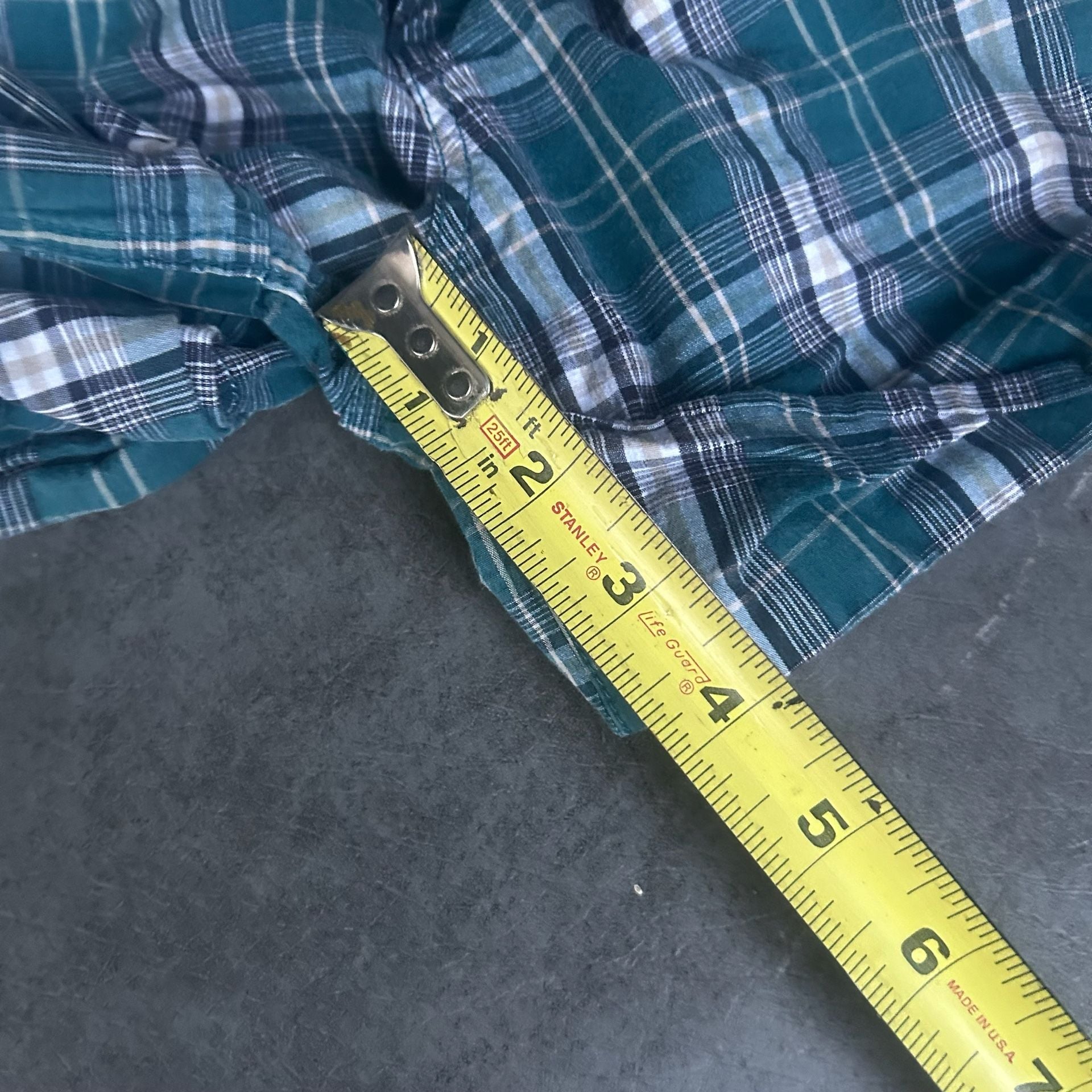 Y2k Op Plaid Shorts Vintage Surf 5