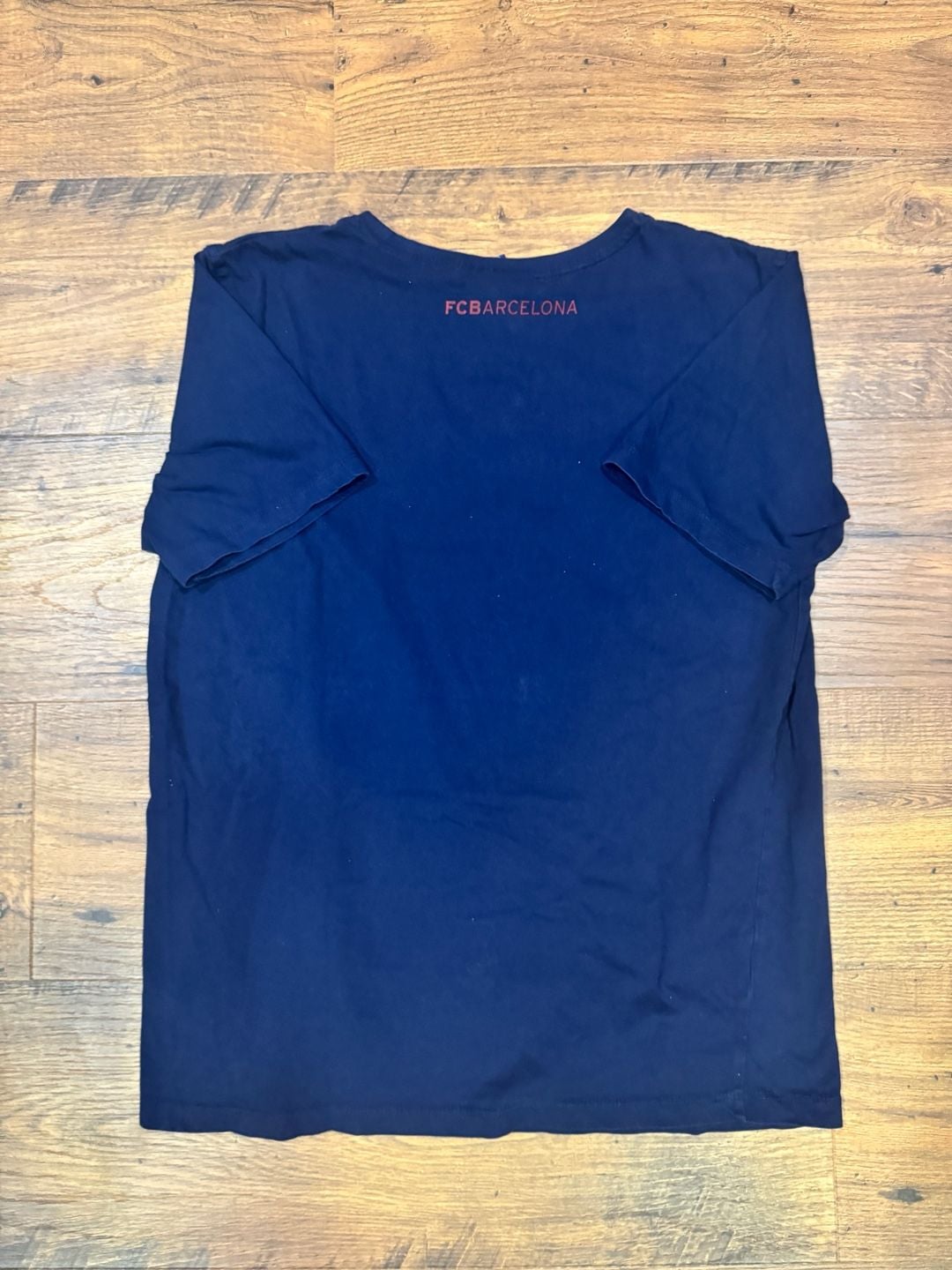 Vintage FC Barcelona Neymar Jr 11 T-Shirt Size S Blue 4