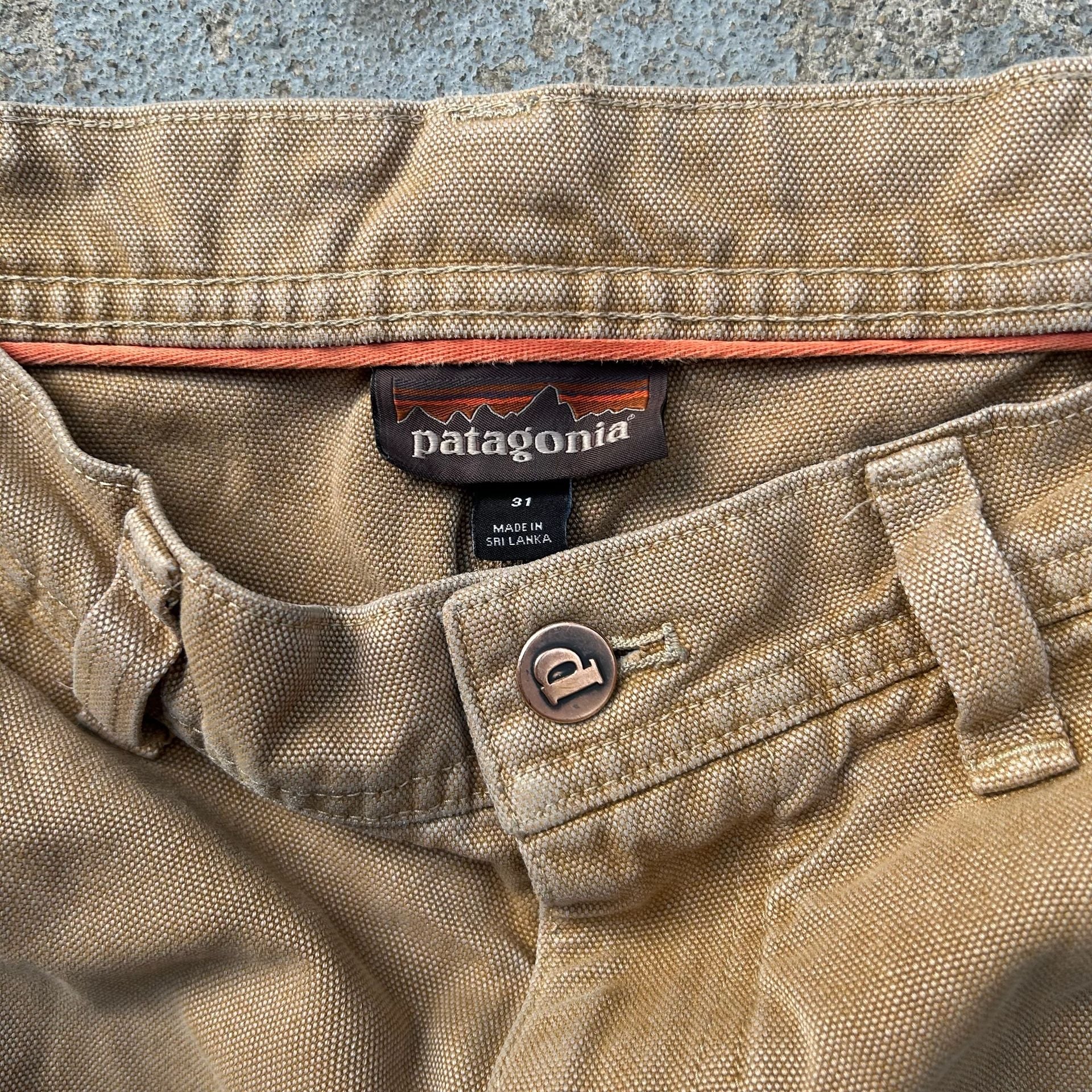 Patagonia Cargo Shorts Iron Forge Workwear Summer Canvas 3