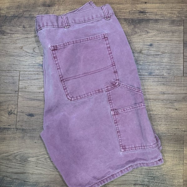 No Boundaries Carpenter Shorts Size 38 Pink