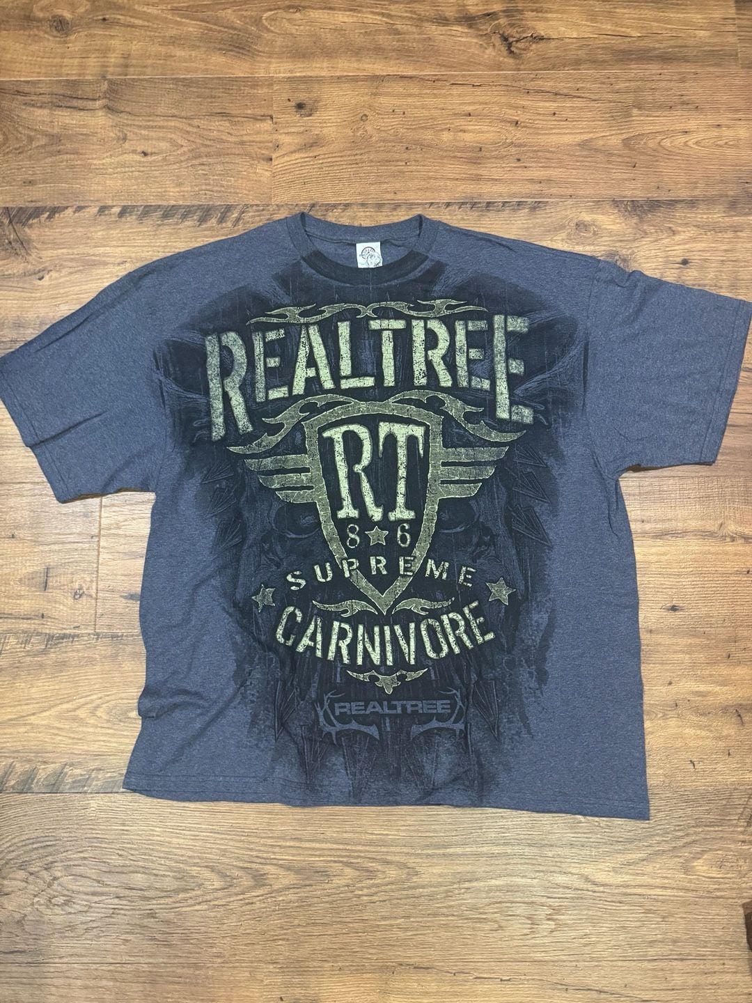 Realtree Supreme Carnivore Graphic T-Shirt Size 2XL 2