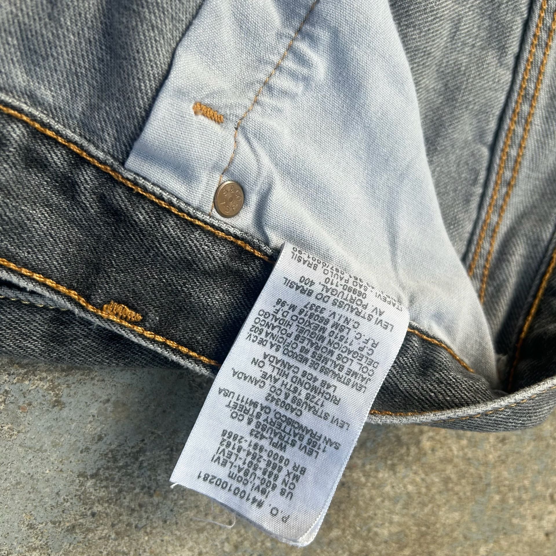 Vintage Levi's 501 Jeans Faded Y2k 4