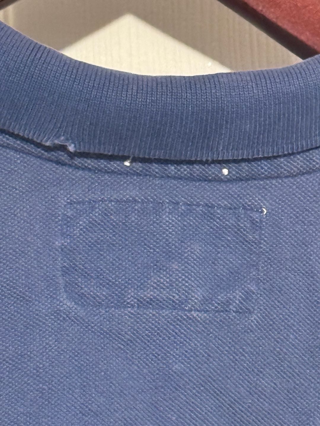 Vintage 90s Abercrombie Muscle Polo Size L Blue 5