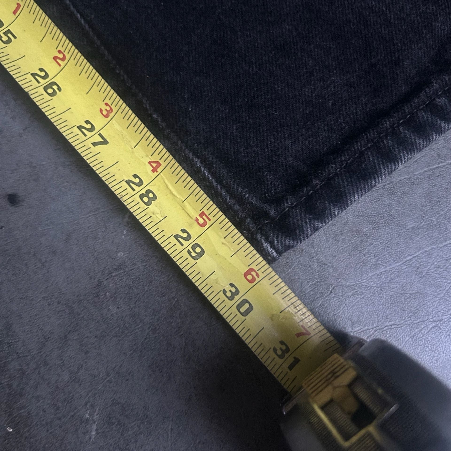 Vintage Levi's 501 Jeans Black Y2K Baggy 8