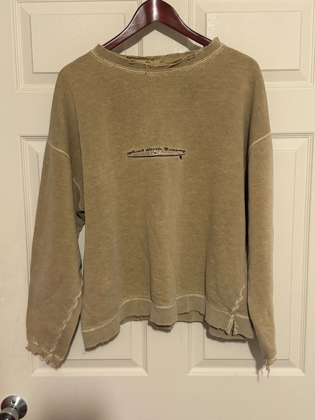 Ocean Pacific Board Sports Company Distressed Sweatshirt size Large 2