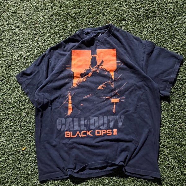 Call of Duty Black Ops II T-Shirt Size XL Black Promo Tee