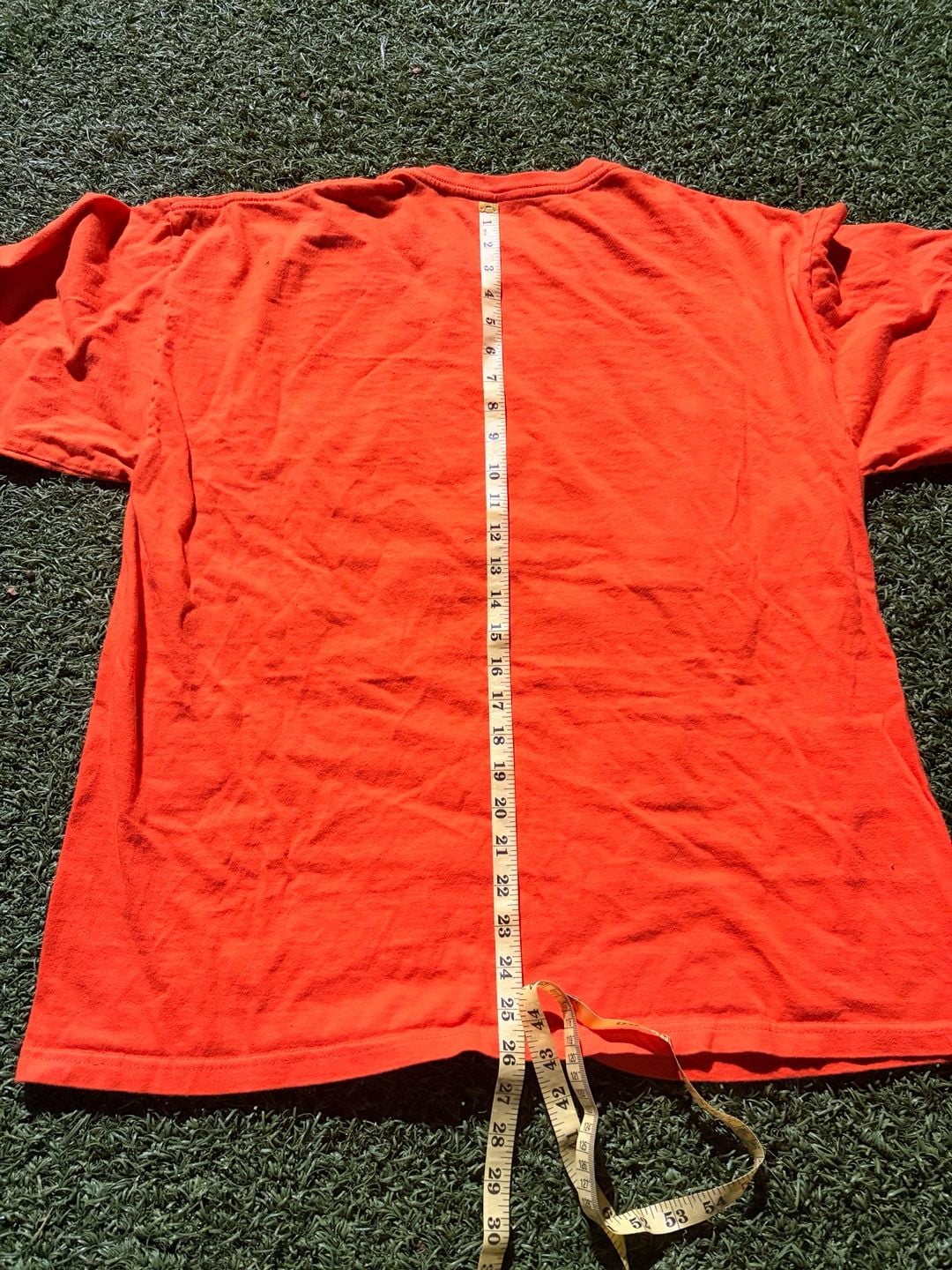 Vintage Orange Trick or Treat Halloween T-Shirt with Ghost Witch Spiders 7