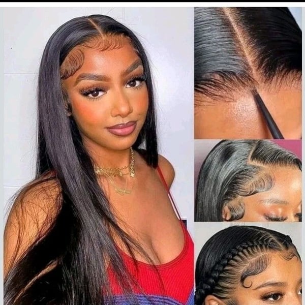 Wear Go Straight Wigs 5X5 Transparent Lace Pre Cut Glueless