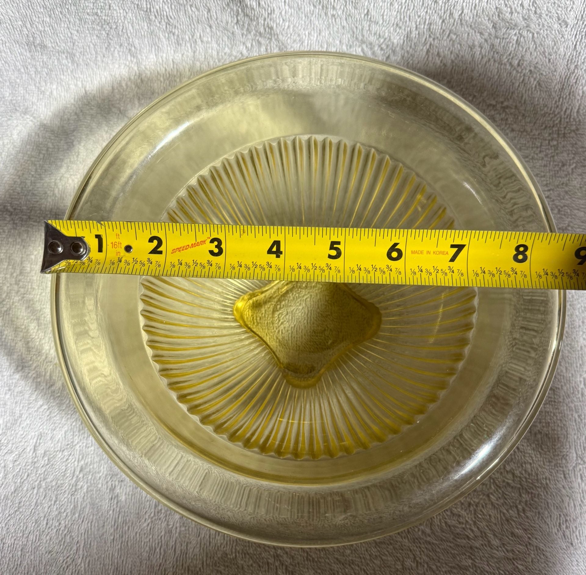 Federal Glass Golden Glow Depression Glass Bowl 2