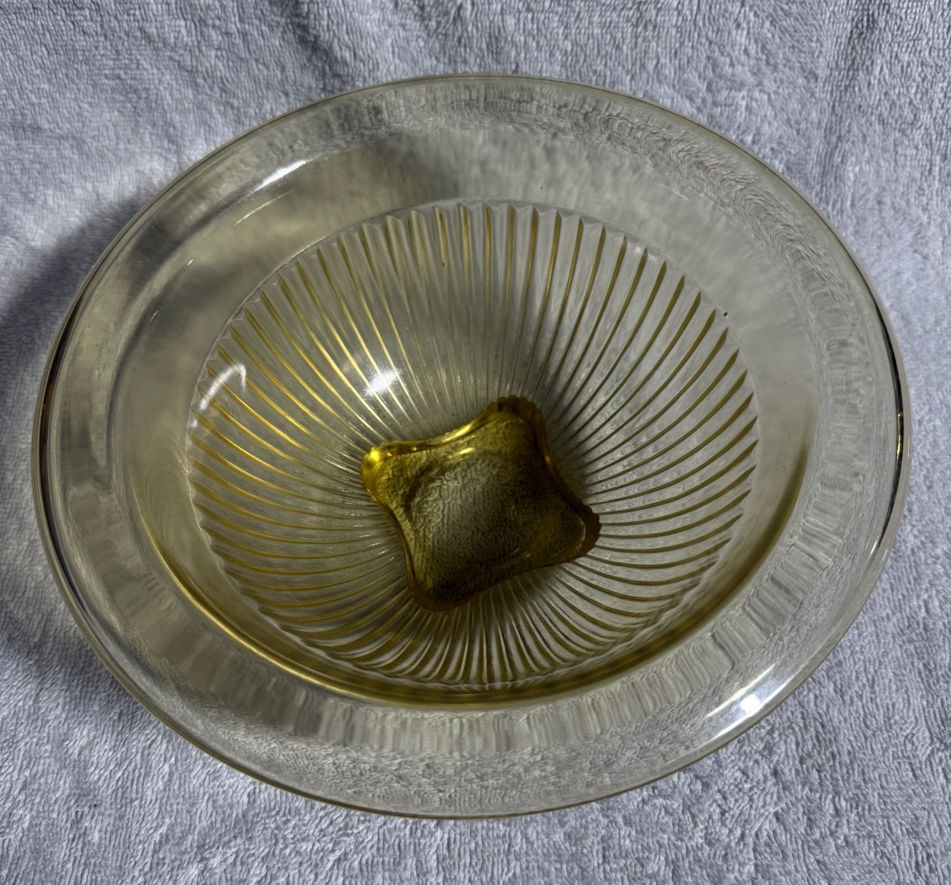 Federal Glass Golden Glow Depression Glass Bowl 4