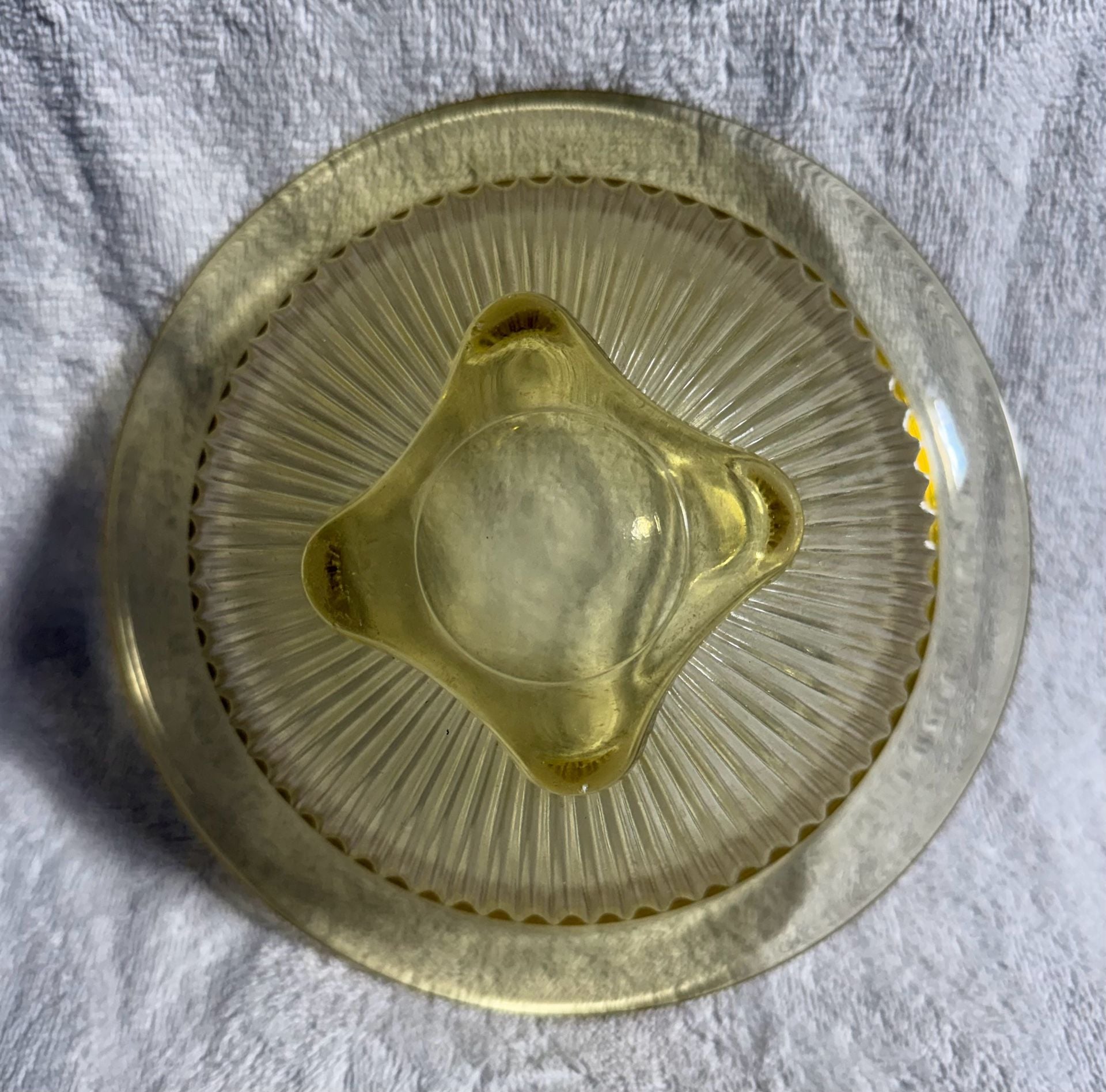 Federal Glass Golden Glow Depression Glass Bowl 5
