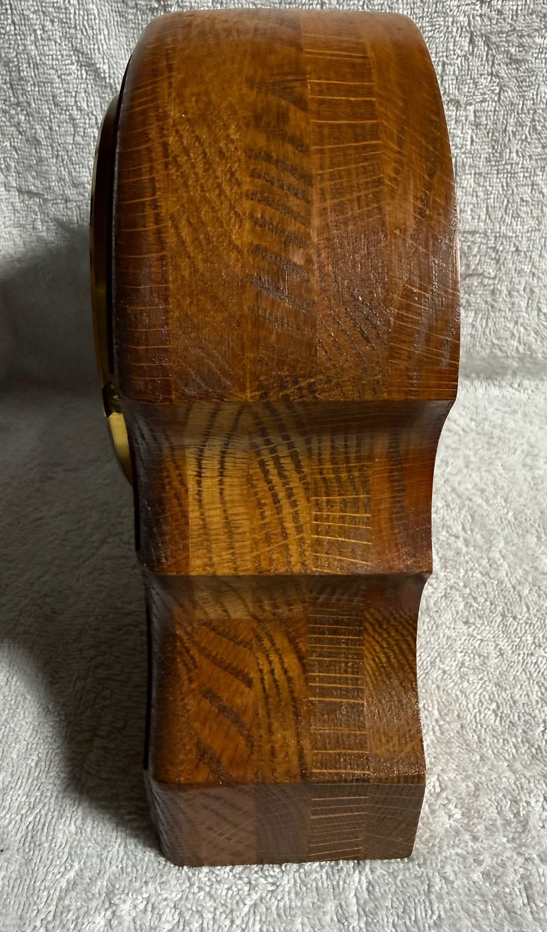 Vintage Feldewerd Wood Craft Vintage Mantel Clock 6