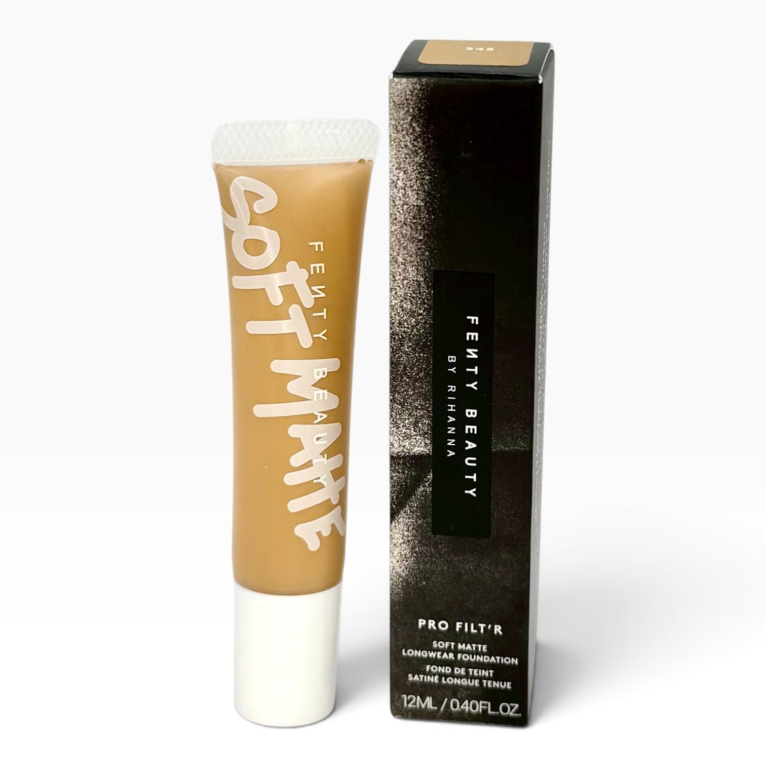 Fenty Beauty Pro Filt’r Soft Matte Foundation 345 Mini 12mL New Open Box 2